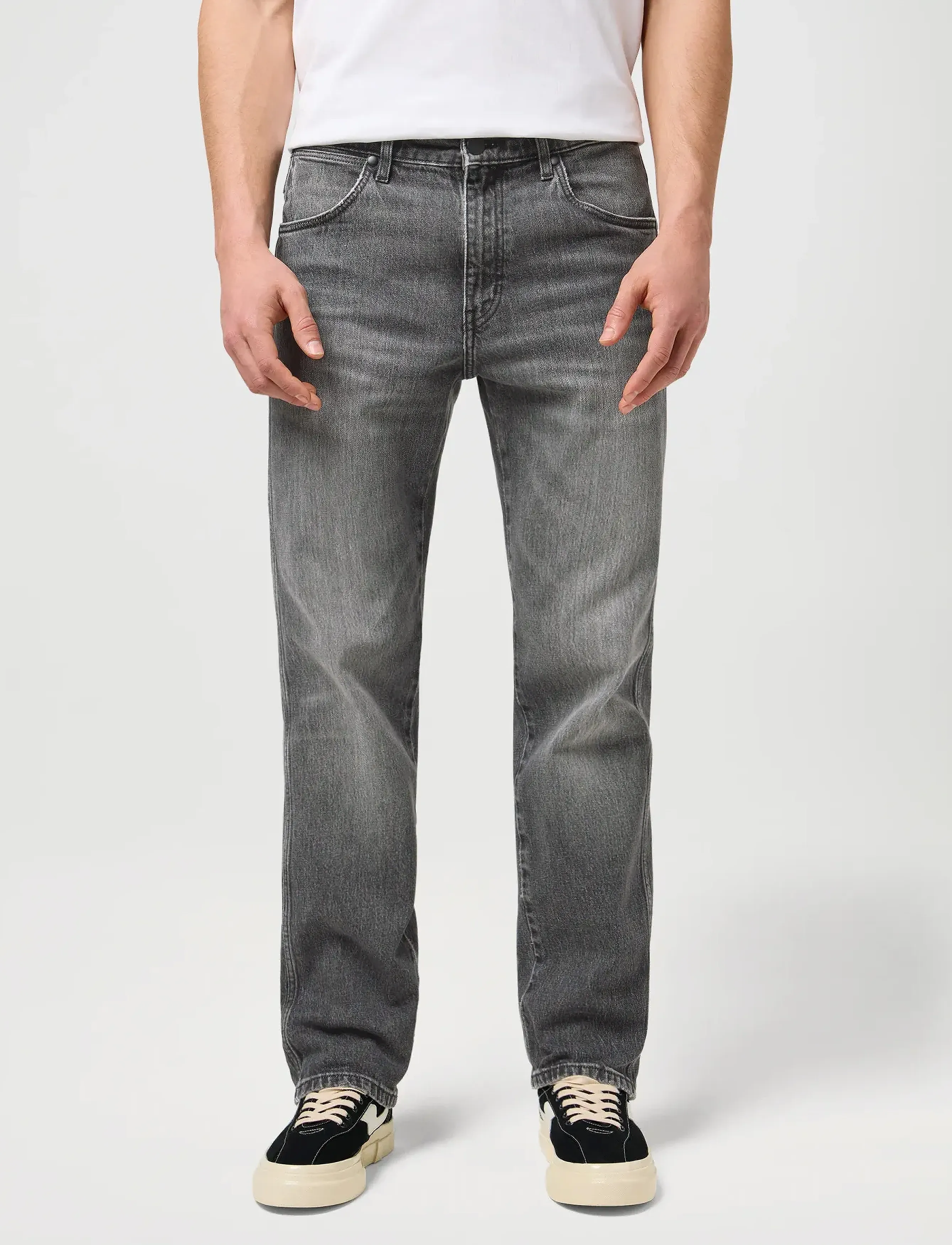 Wrangler Frontier, 32 x 32, Grey, Jeans > Almindelige, Herre