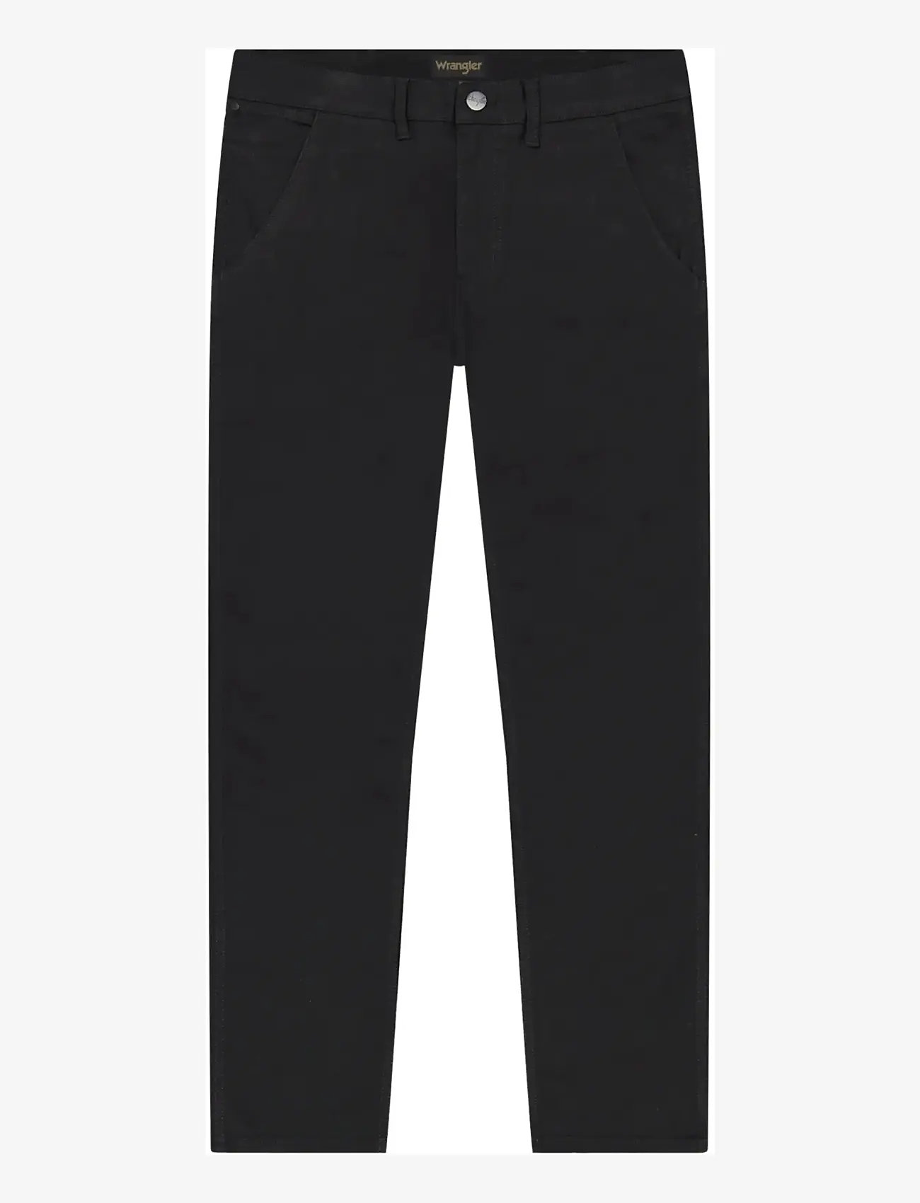 Wrangler - REGULAR CHINO - chino püksid - black - 1
