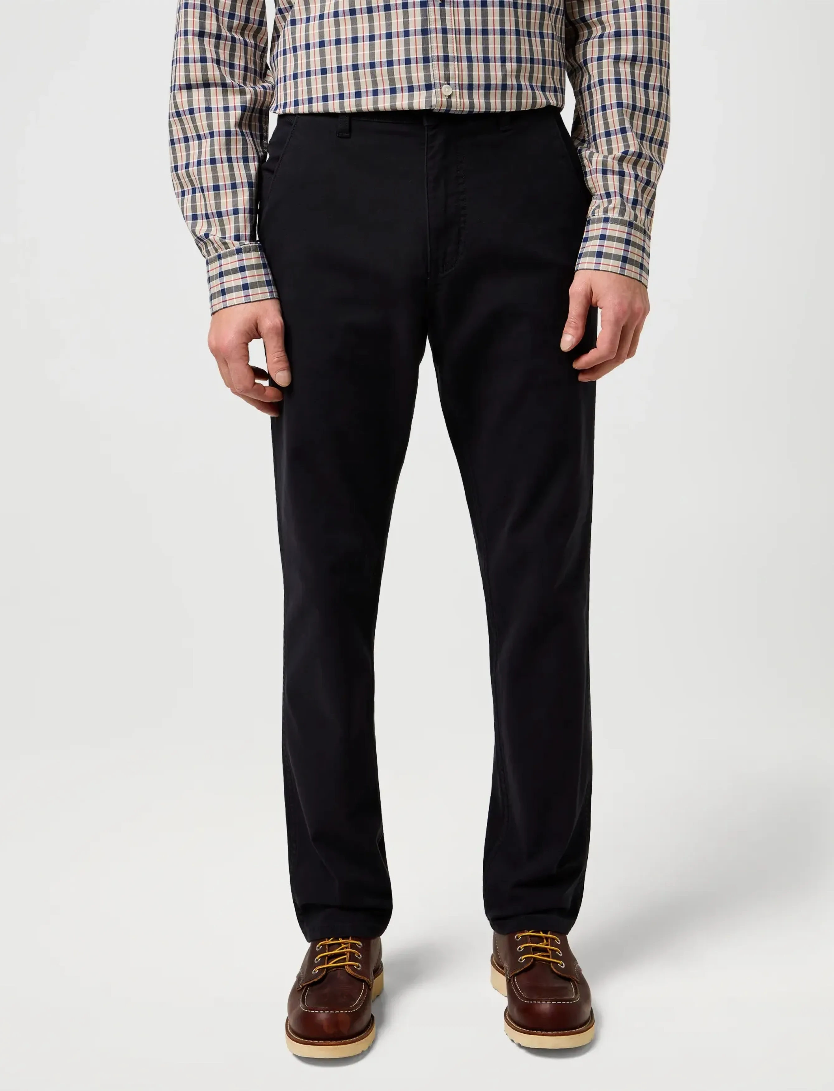 Wrangler Regular Chino, 38 x 30, Trousers, Schwarz - Chinos, Männerswear