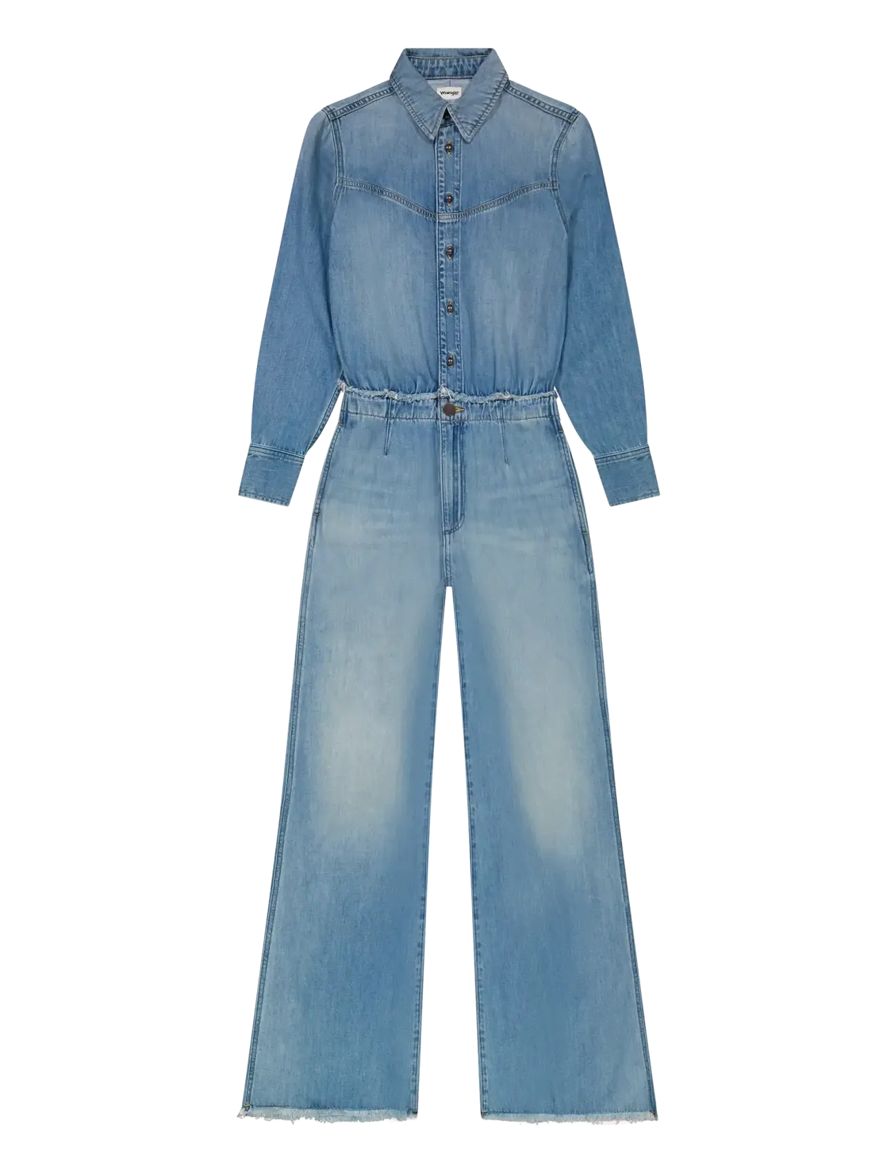 Wrangler RADIATING COVERALL - Jumpsuits - SHIMMERSTONE / blue