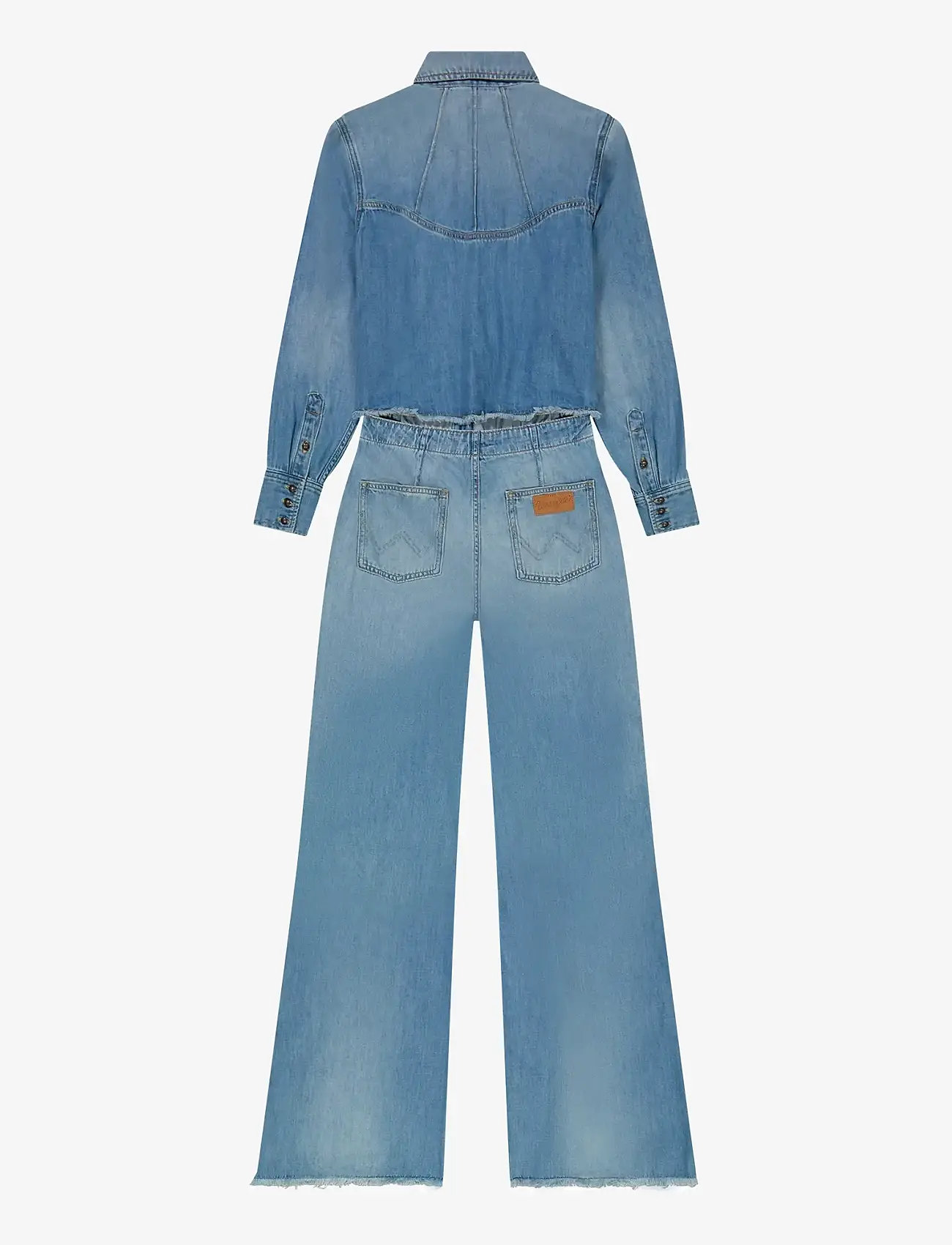 Wrangler - RADIATING COVERALL - schlaghosen - shimmerstone - 1