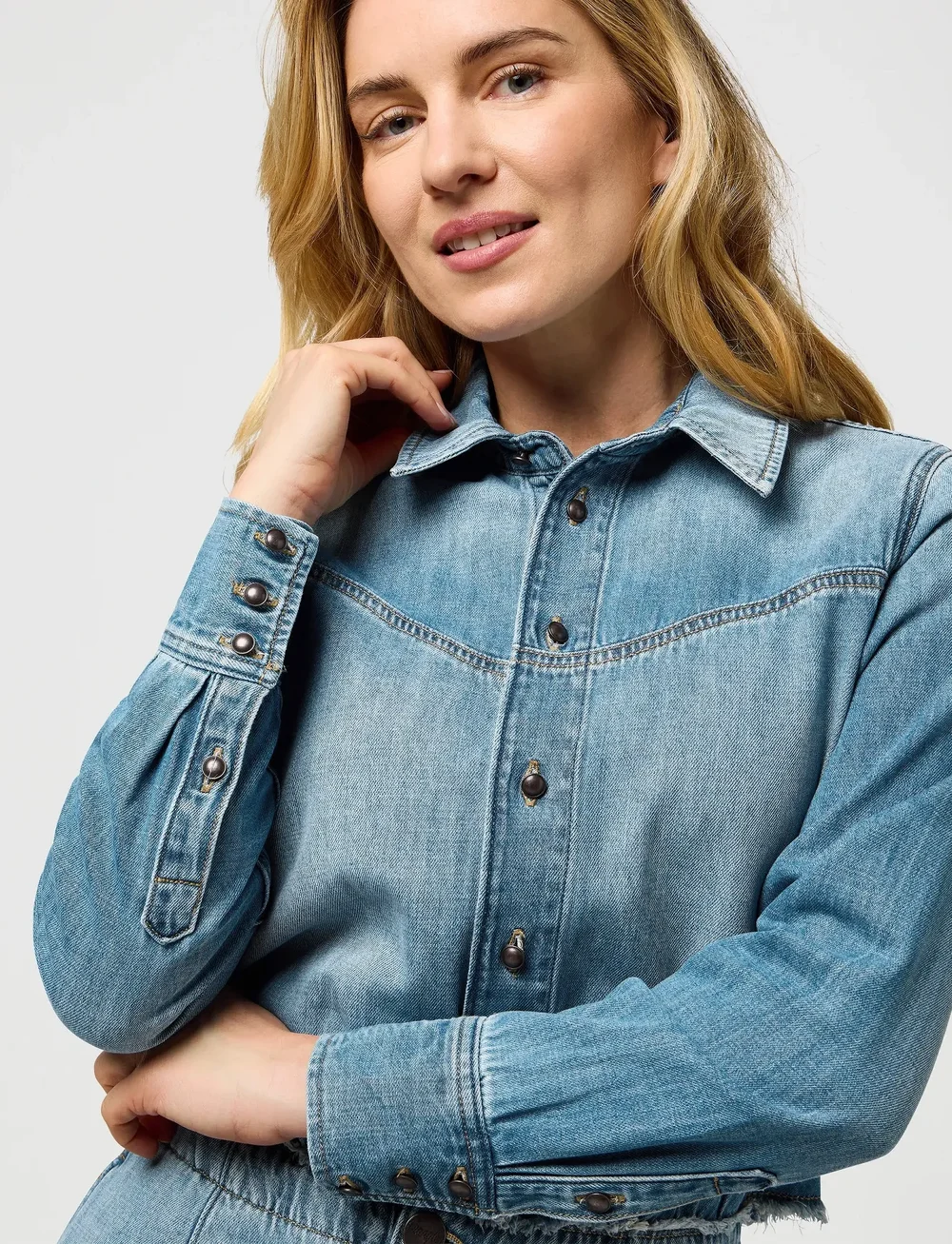 Wrangler - RADIATING COVERALL - flared jeans - shimmerstone - 4