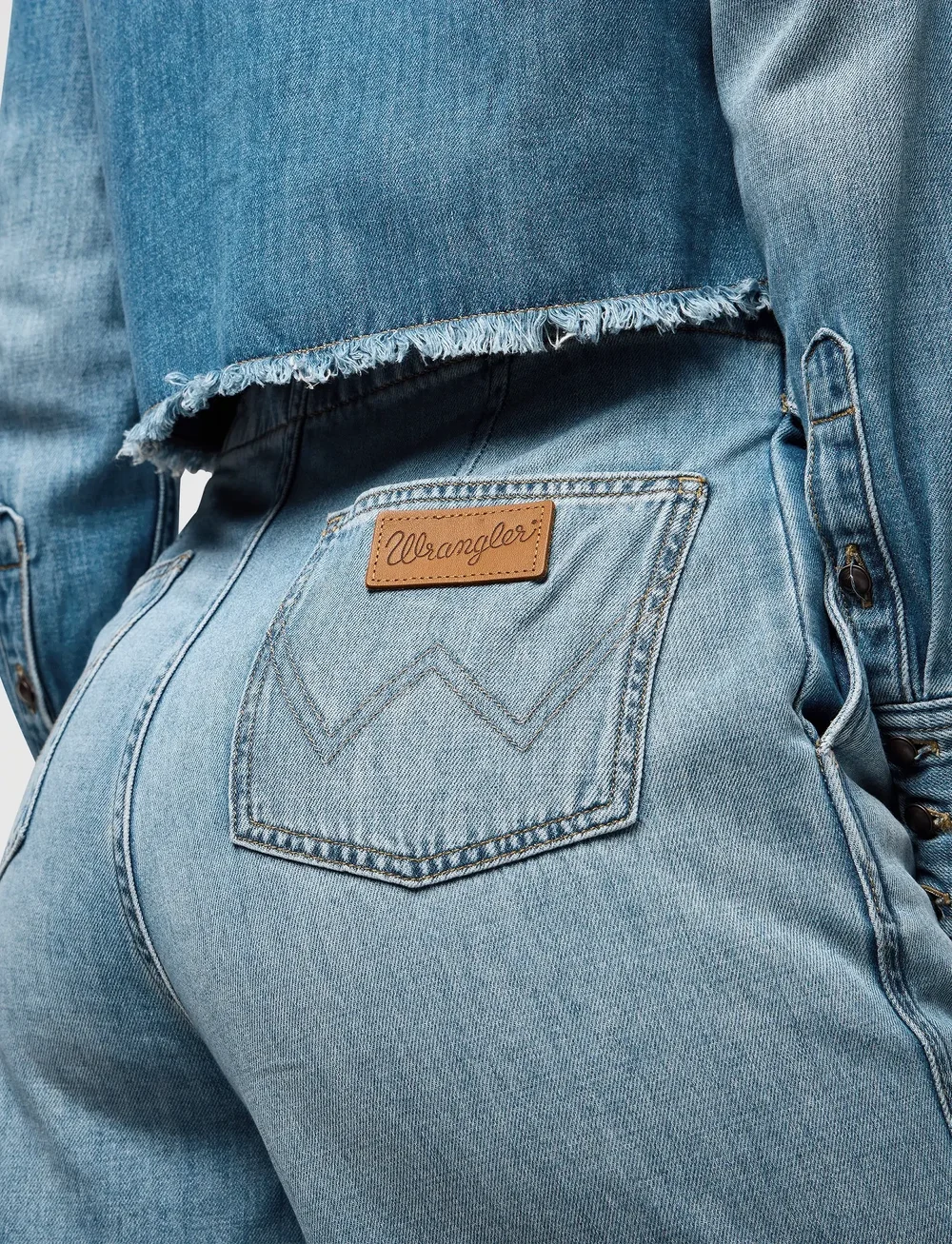 Wrangler - RADIATING COVERALL - flared jeans - shimmerstone - 5