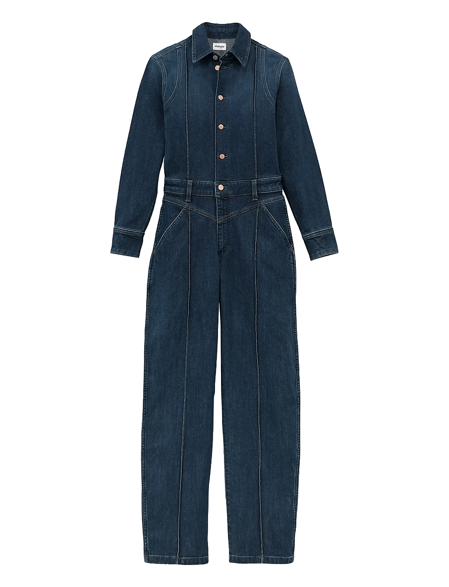 Wrangler - WESTERN COVERALL - jumpsuits - rustic rinse - 1