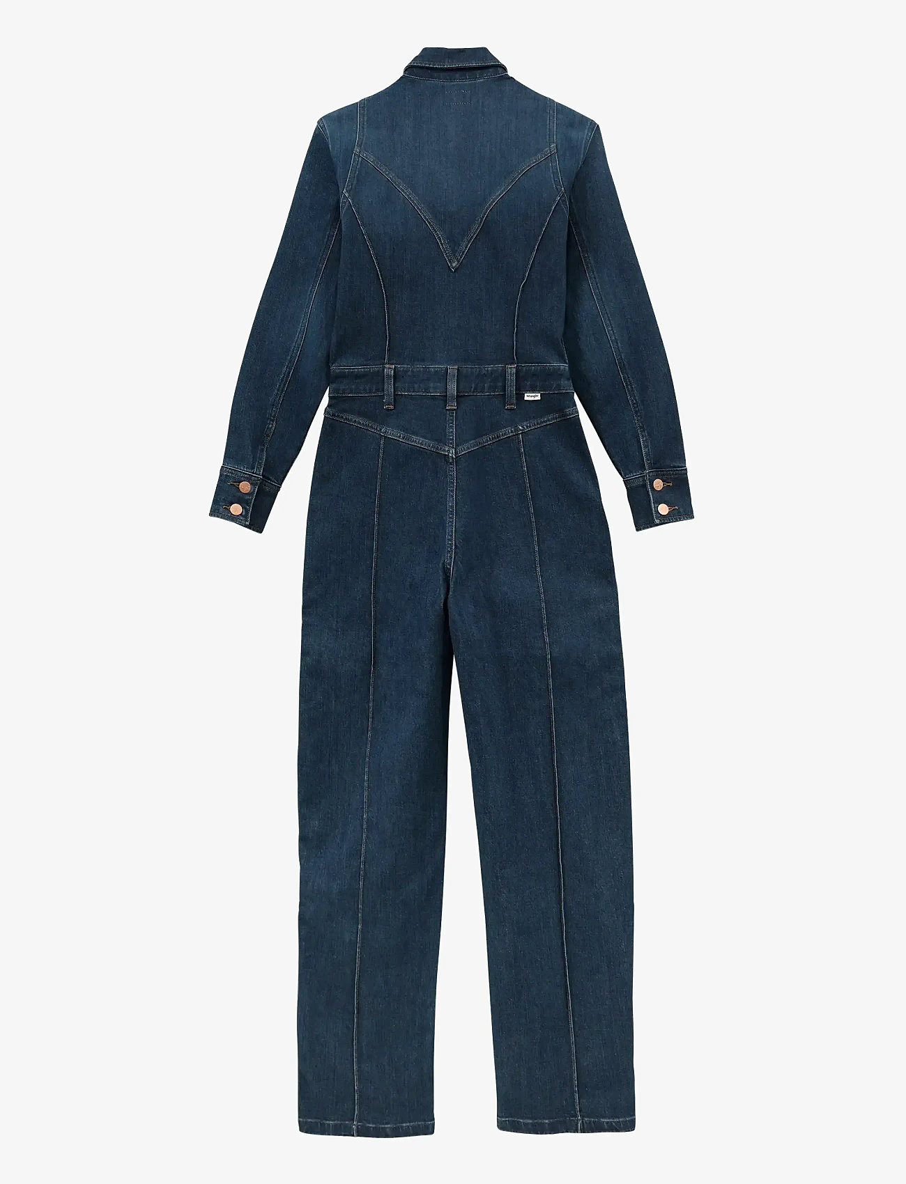 Wrangler - WESTERN COVERALL - jumpsuits - rustic rinse - 2