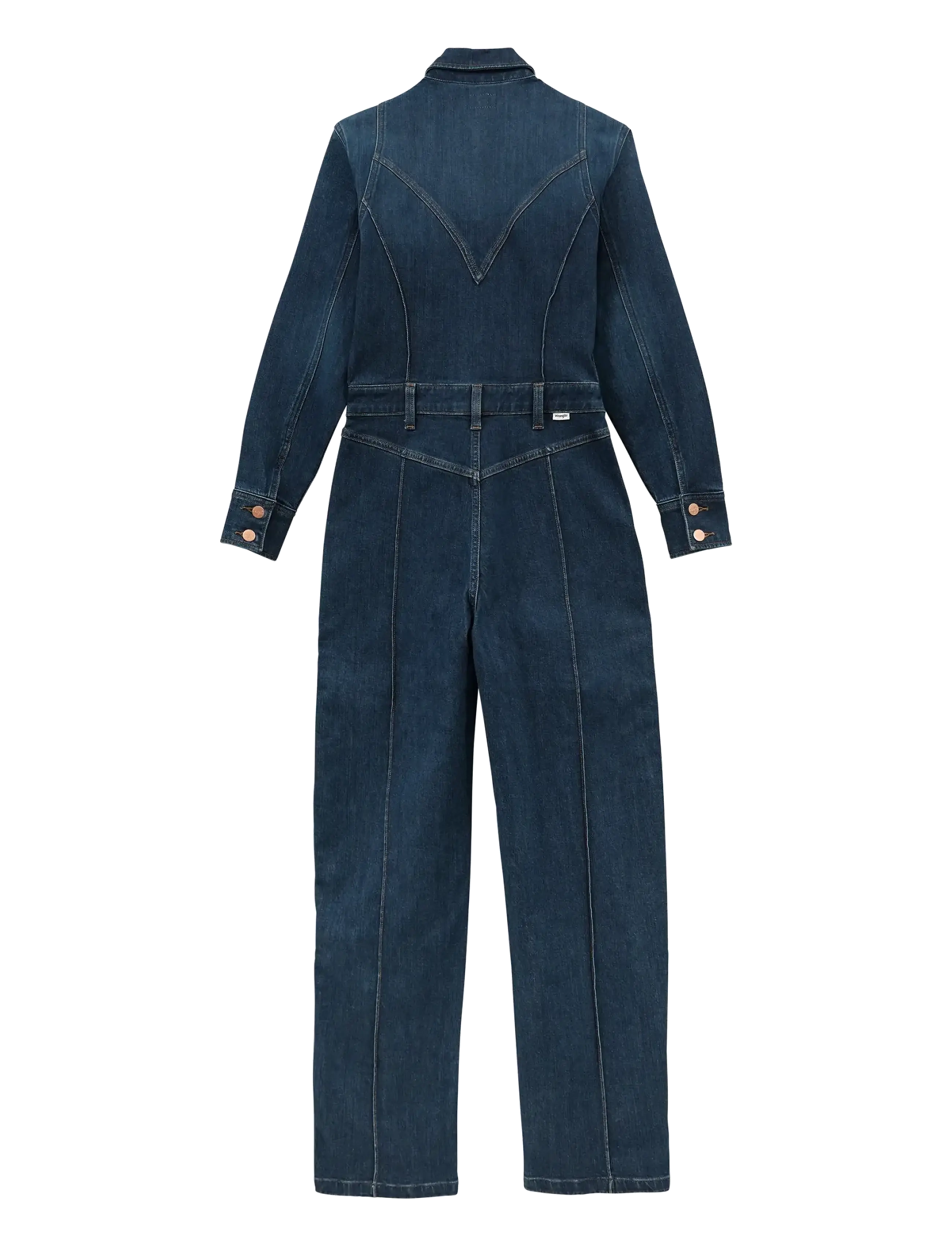 Wrangler - WESTERN COVERALL - jumpsuits - rustic rinse - 2