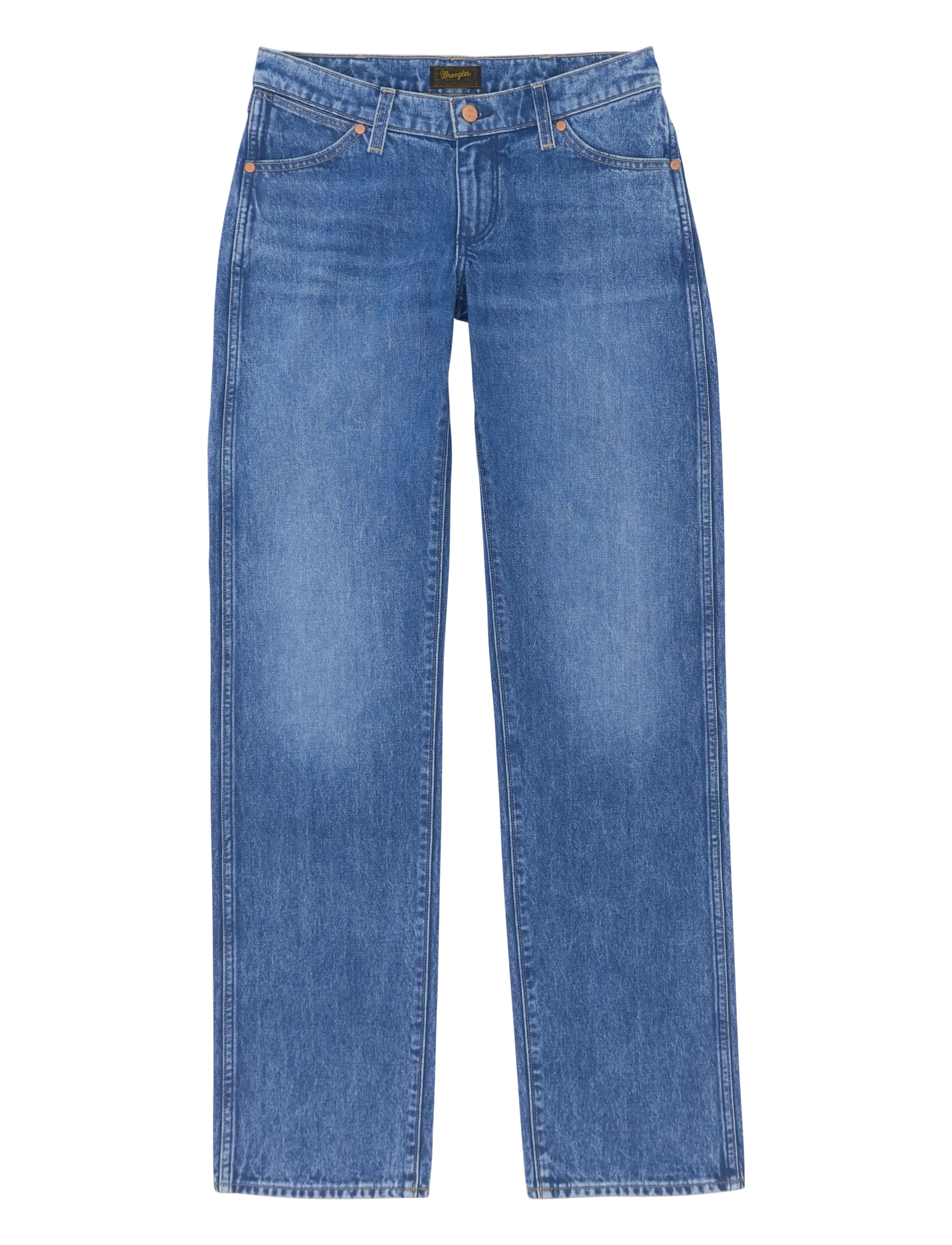 WRANGLER Low Rise Cowboy Jean Blau - 27x30 - Damen