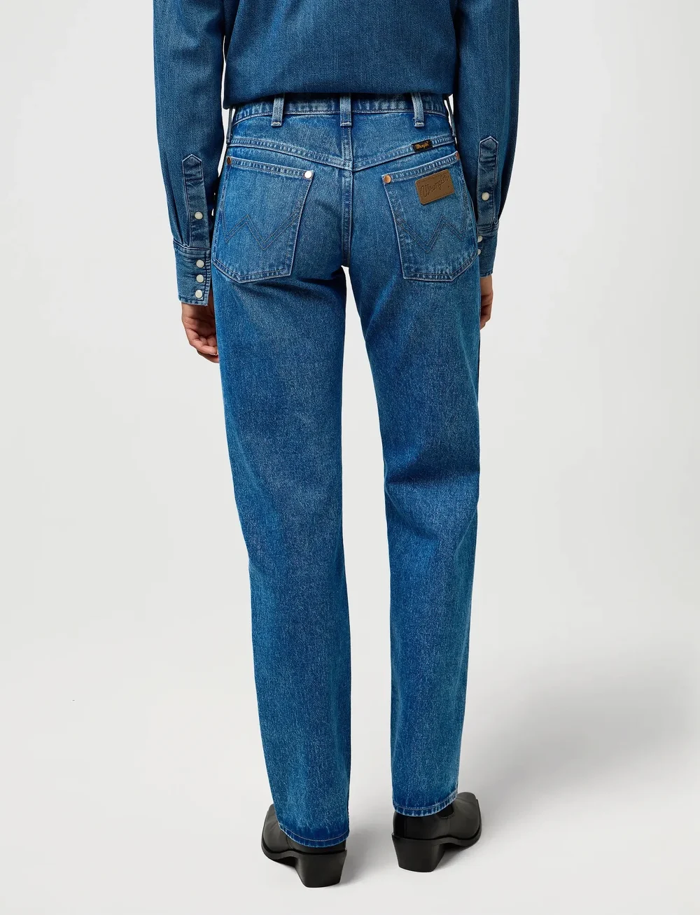 Wrangler - LOW RISE COWBOY JEAN - raka jeans - lasso lagoon - 3