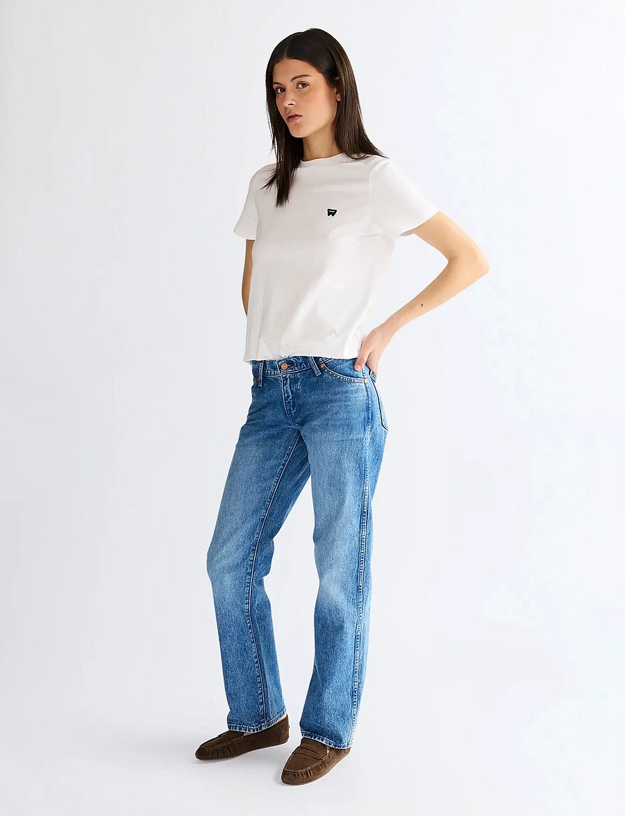 Wrangler - LOW RISE COWBOY JEAN - gerade jeans - lasso lagoon - 3