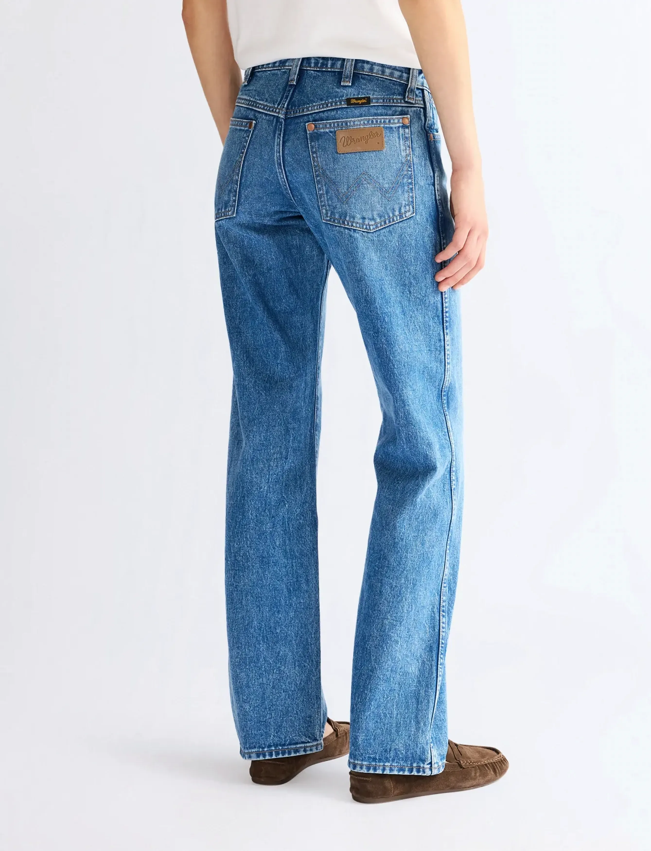Wrangler - LOW RISE COWBOY JEAN - straight jeans - lasso lagoon - 4