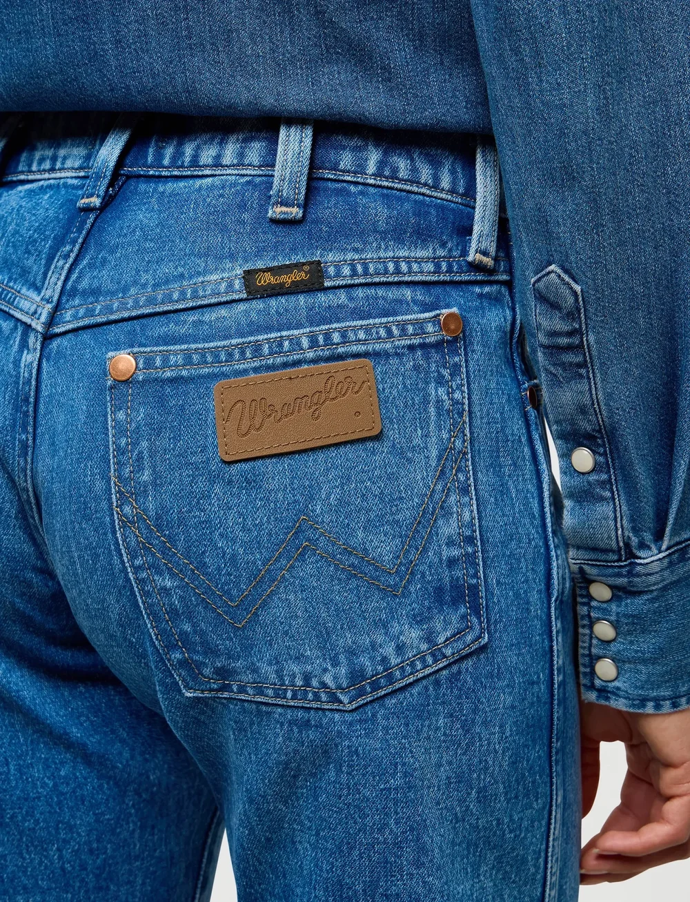 Wrangler - LOW RISE COWBOY JEAN - raka jeans - lasso lagoon - 5