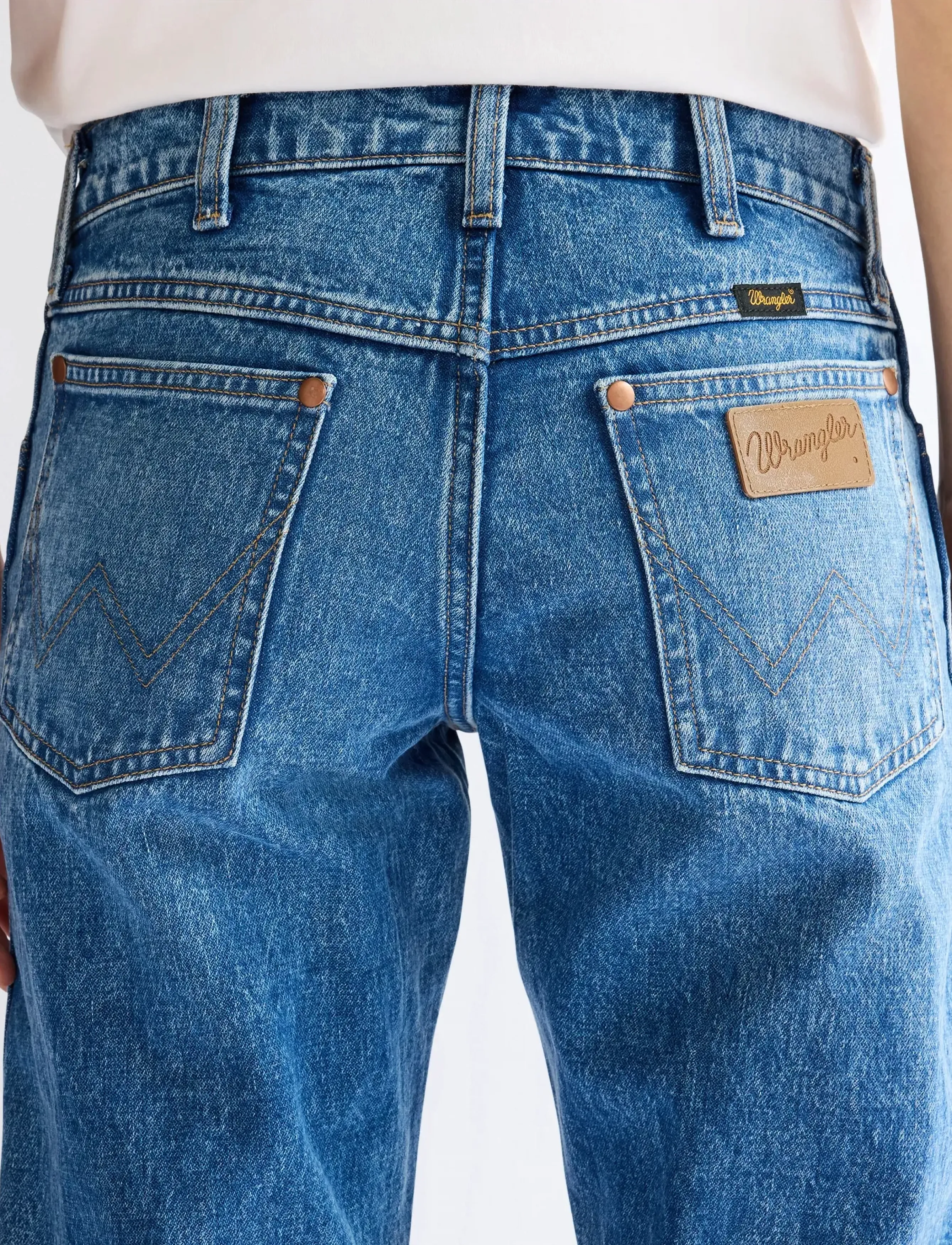 Wrangler - LOW RISE COWBOY JEAN - straight jeans - lasso lagoon - 5