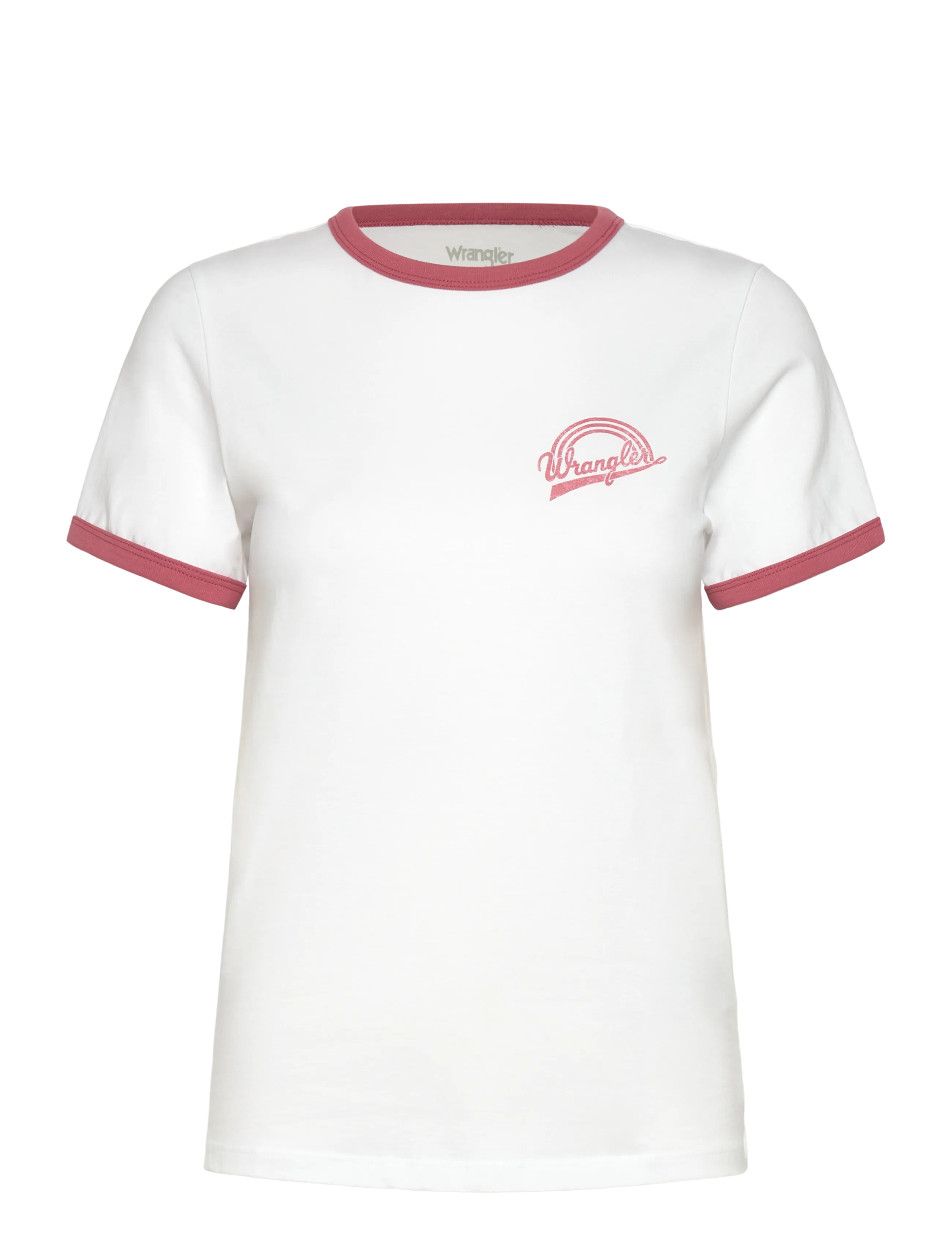 RINGER TEE - BRIGHT WHITE