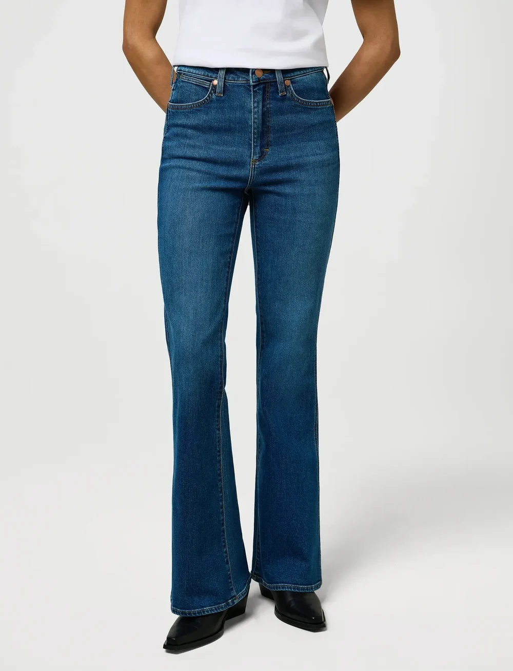 Wrangler - MONTANA - flared jeans - yosemite - 0