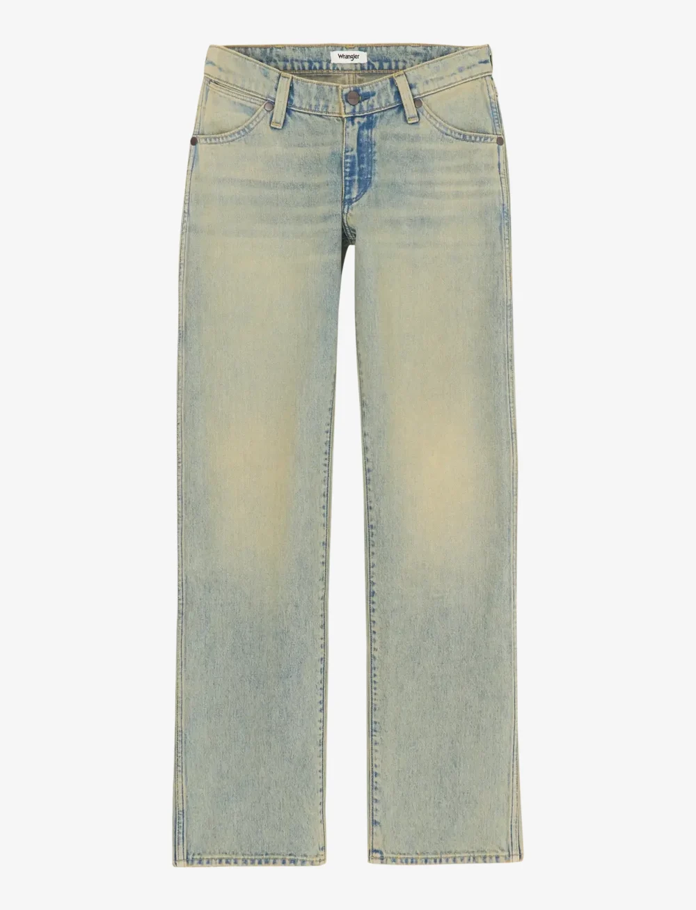 Wrangler - LOW RISE COWBOY JEAN - straight jeans - tinted indigo - 1