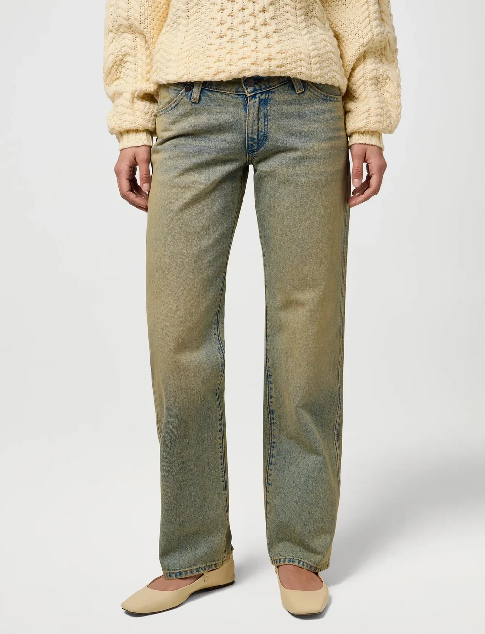 Wrangler - LOW RISE COWBOY JEAN - straight jeans - tinted indigo - 0