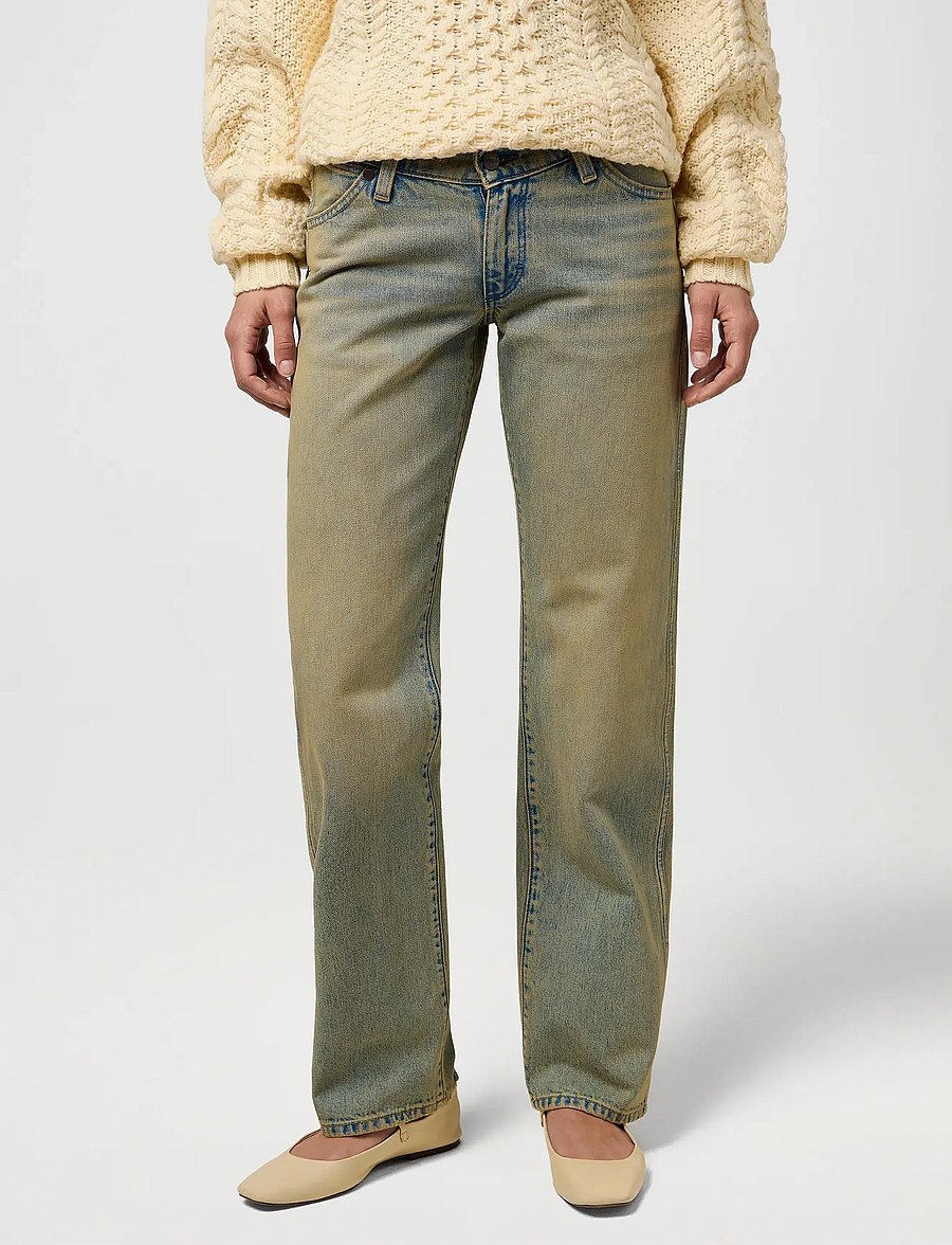 Wrangler - LOW RISE COWBOY JEAN - straight jeans - tinted indigo - 0
