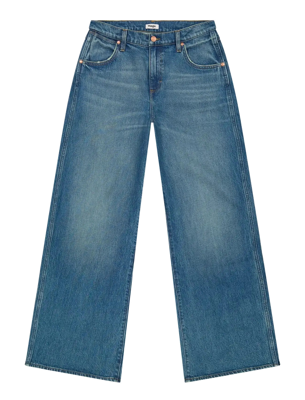 WRANGLER Low Rise Big Baggy Blau - 30x30 - Damen