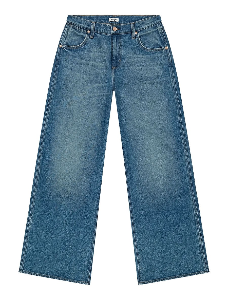 Wrangler - LOW RISE BIG BAGGY - džinsi ar platām starām - ace - 1