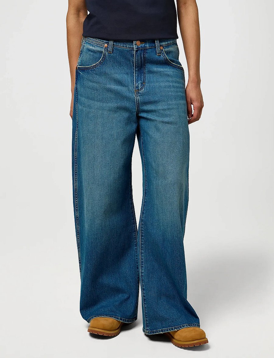 Wrangler - LOW RISE BIG BAGGY - džinsi ar platām starām - ace - 0