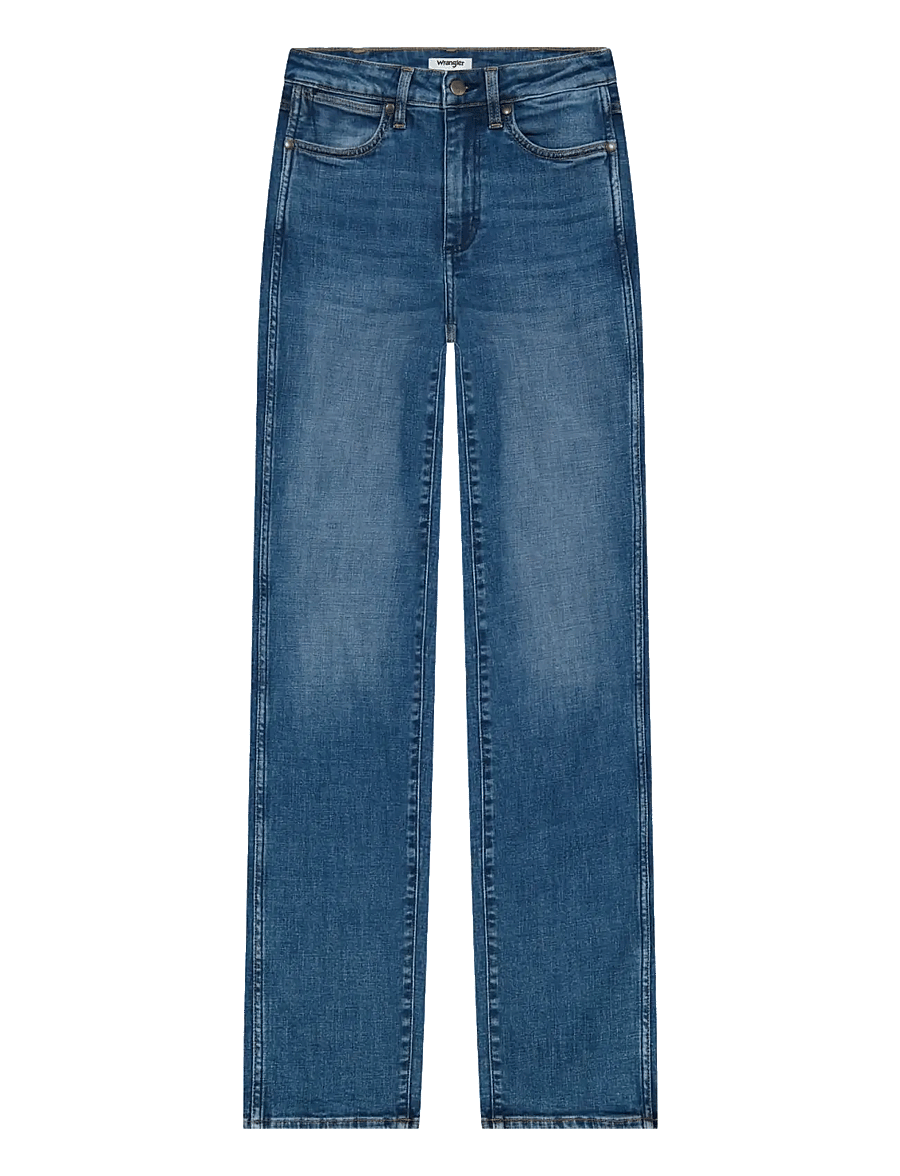 Wrangler - STRAIGHT - gerade jeans - cowboy crest - 1