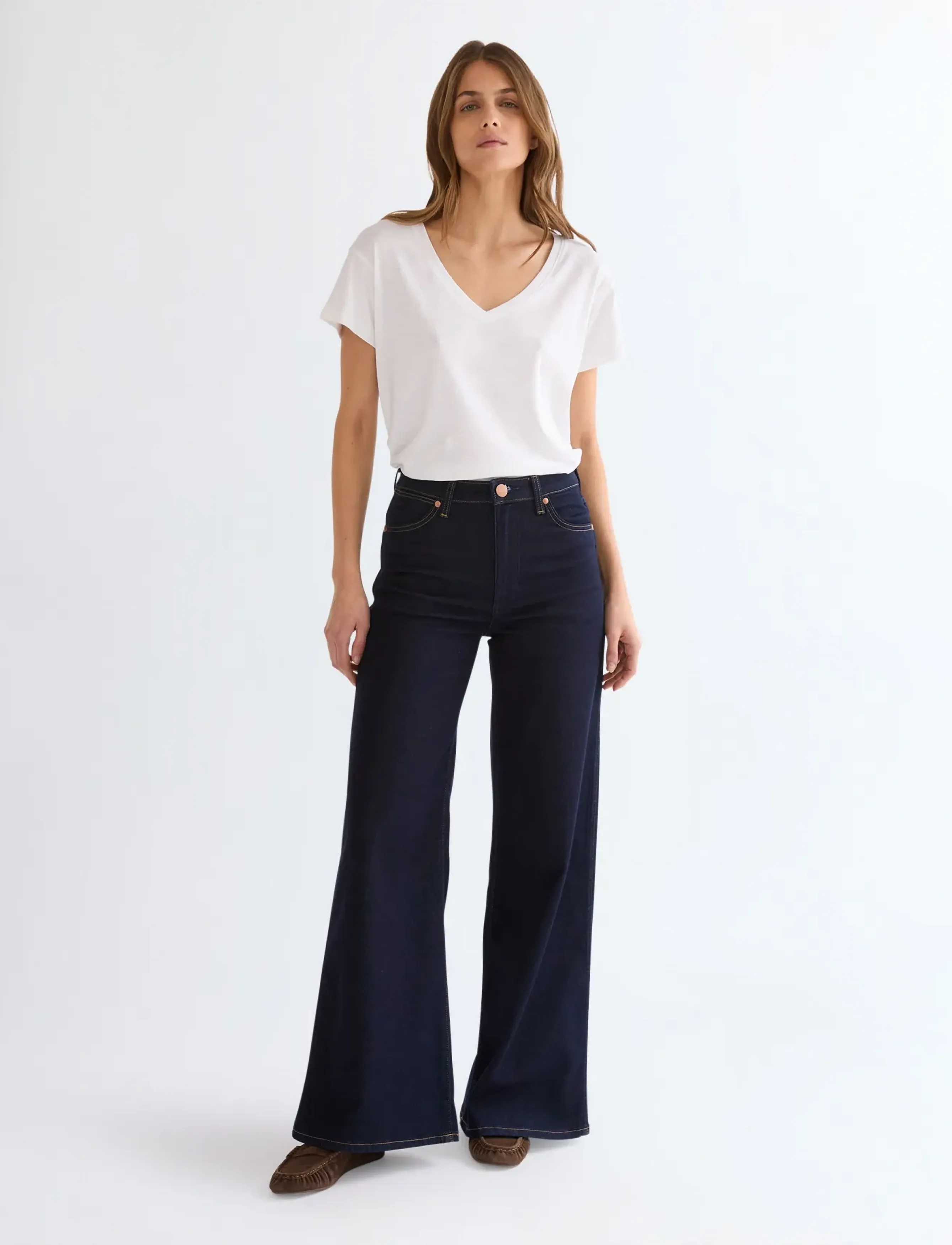 Wrangler - CANYON - hosen mit weitem bein - denim lines - 3