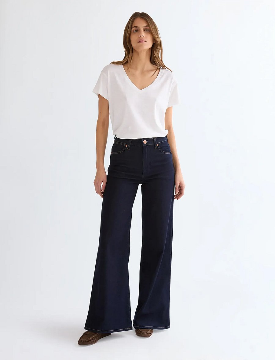 Wrangler - CANYON - hosen mit weitem bein - denim lines - 3