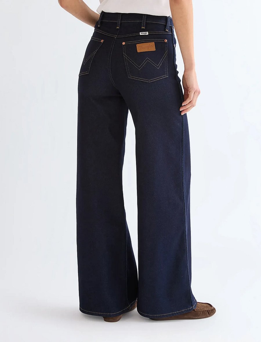 Wrangler - CANYON - hosen mit weitem bein - denim lines - 4