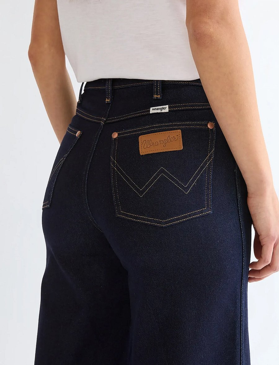 Wrangler - CANYON - hosen mit weitem bein - denim lines - 5