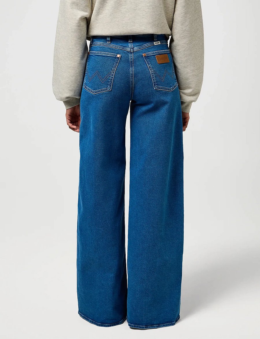 Wrangler - CANYON - brede jeans - gentle sky - 3