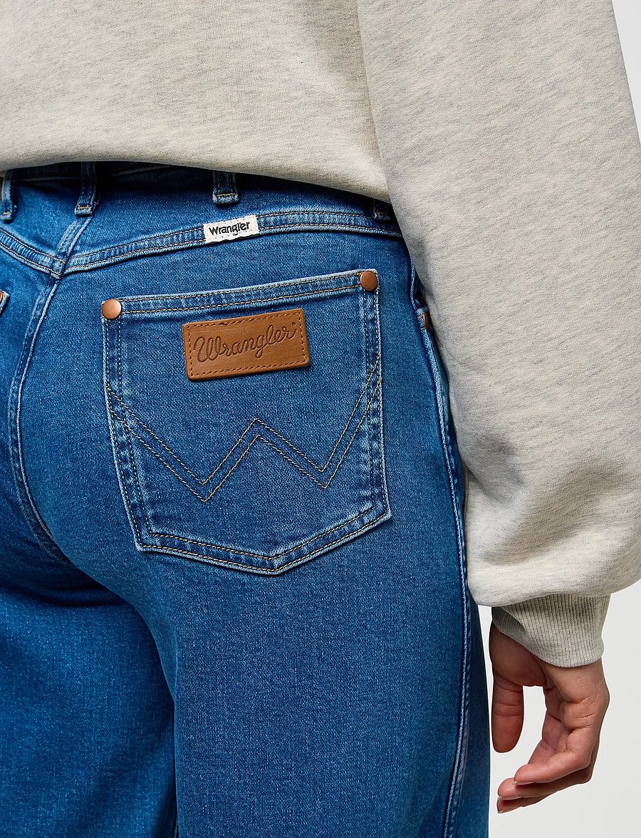 Wrangler - CANYON - brede jeans - gentle sky - 5