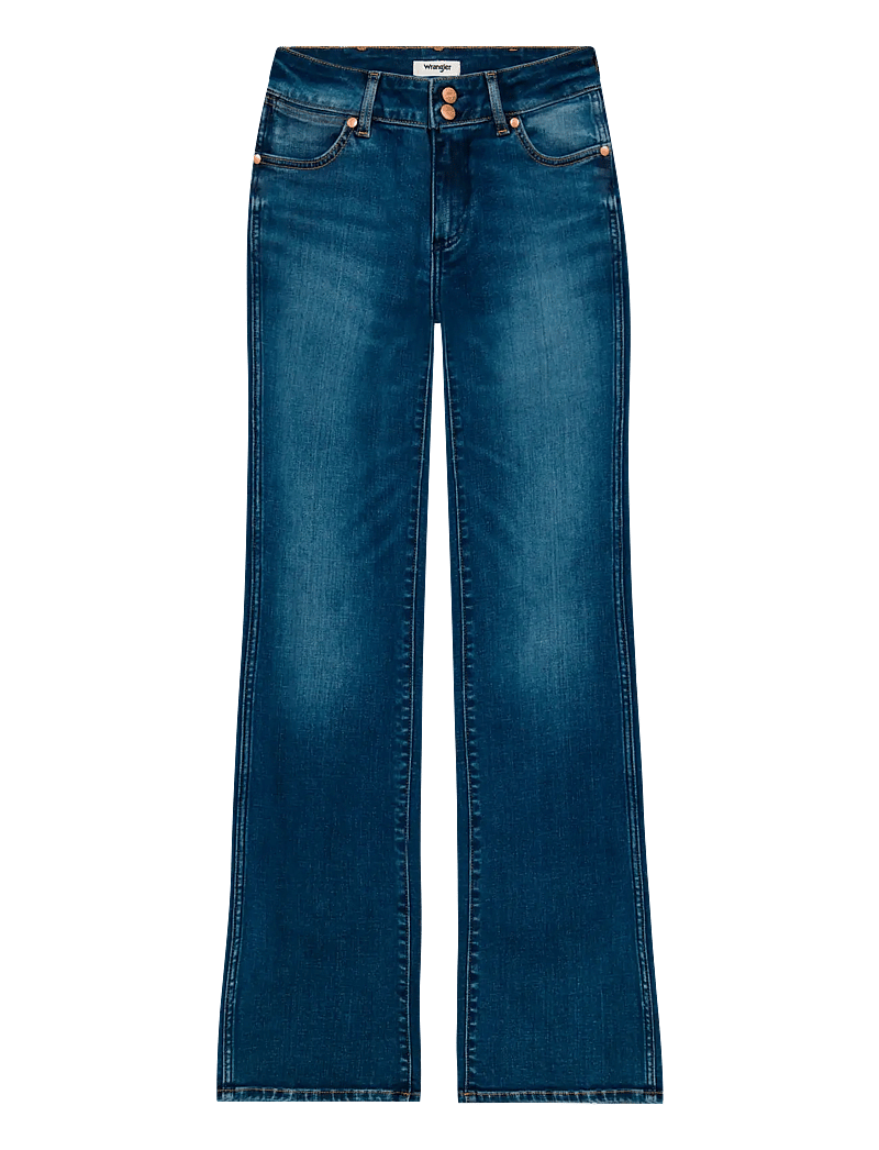 Wrangler - LOW RISE BOLD BOOT - bootcut jeans - canyon crest - 1
