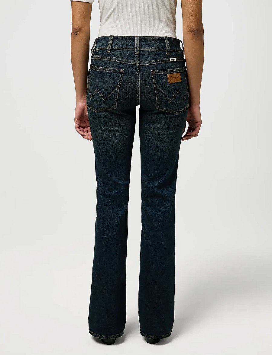 Wrangler - LOW RISE BOLD BOOT - bootcut-jeans - pioneer town - 3