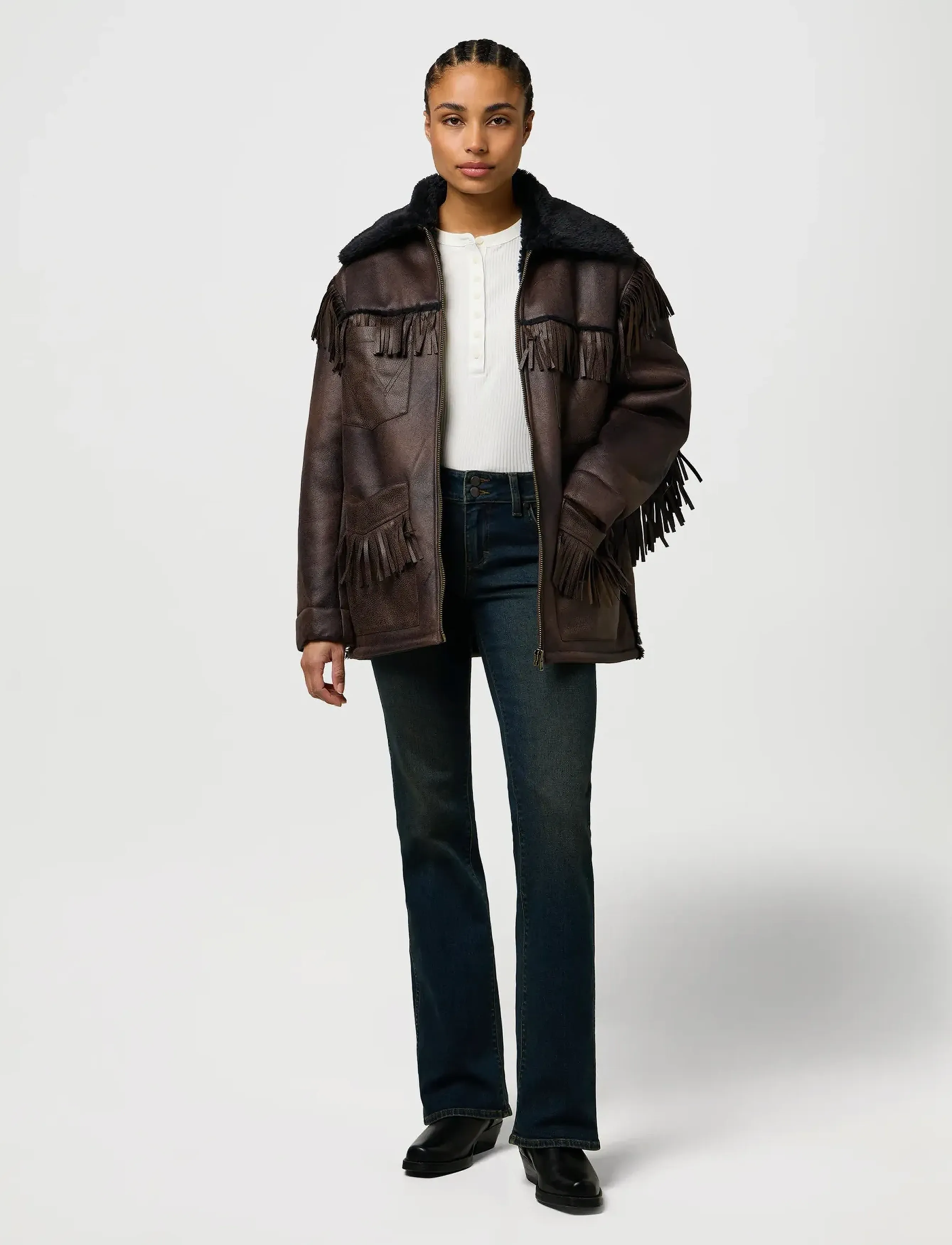 Wrangler - LOW RISE BOLD BOOT - bootcut jeans - pioneer town - 4