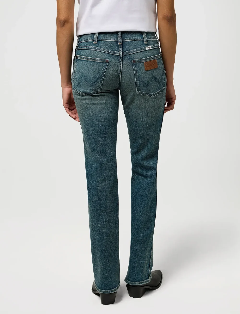 Wrangler - LOW RISE BOLD BOOT - bootcut jeans - summit shade - 3