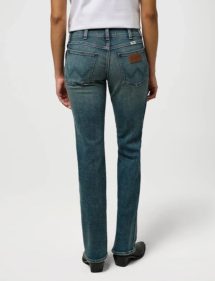 Wrangler - LOW RISE BOLD BOOT - bootcut-jeans - summit shade - 3