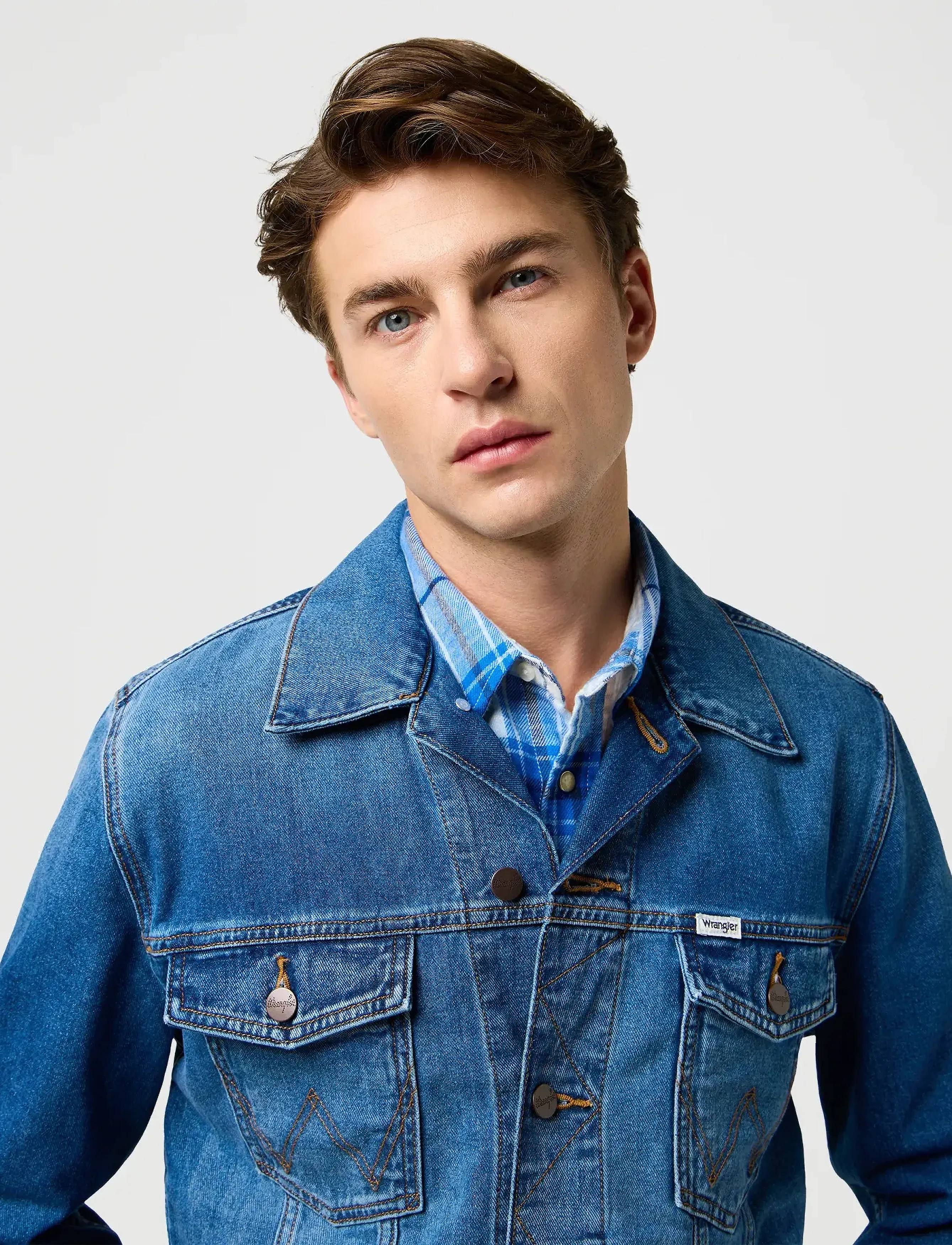 Wrangler - DENIM JACKET - mystic - 5