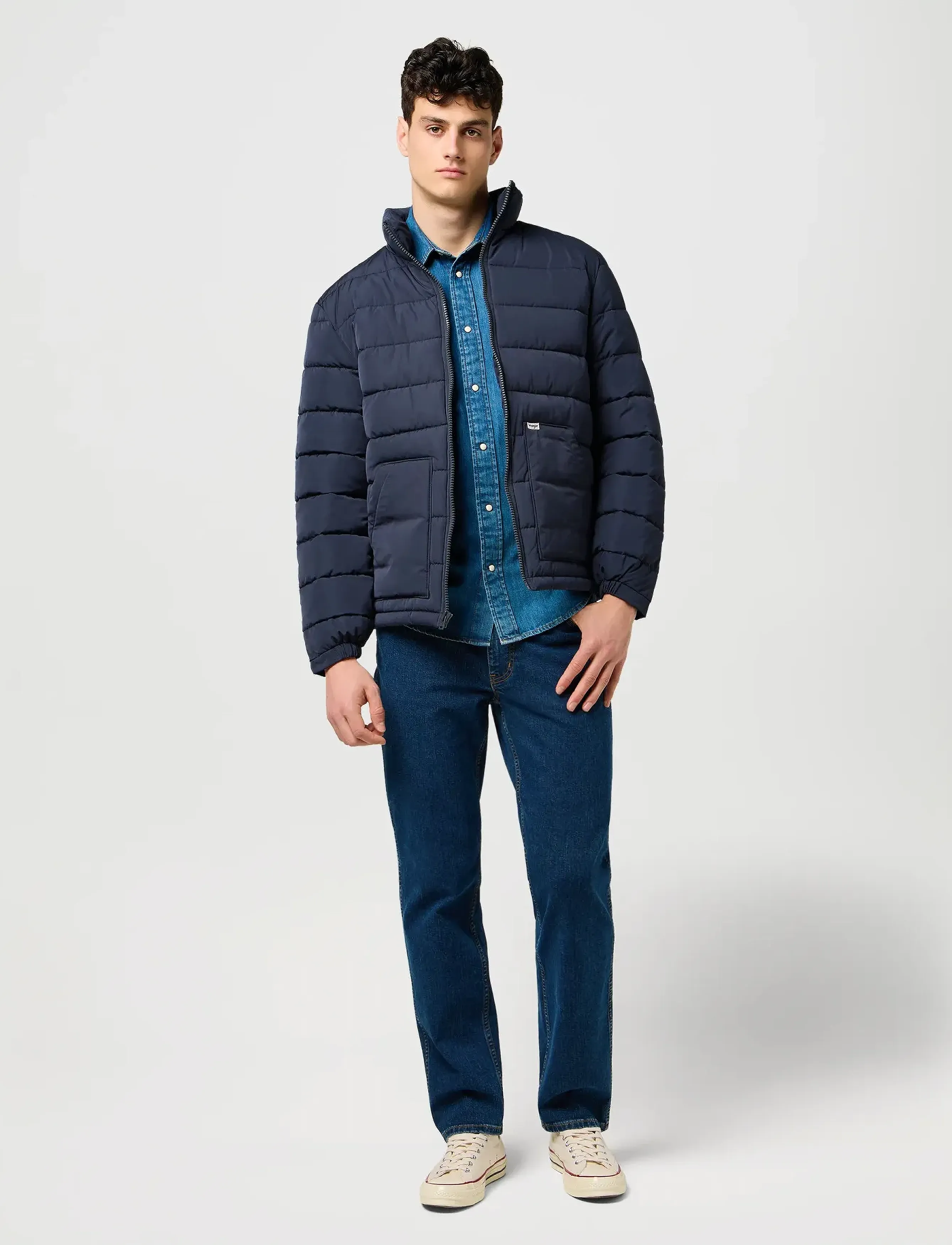 Wrangler - WINTER JACKET - vinterjackor - dark navy - 4