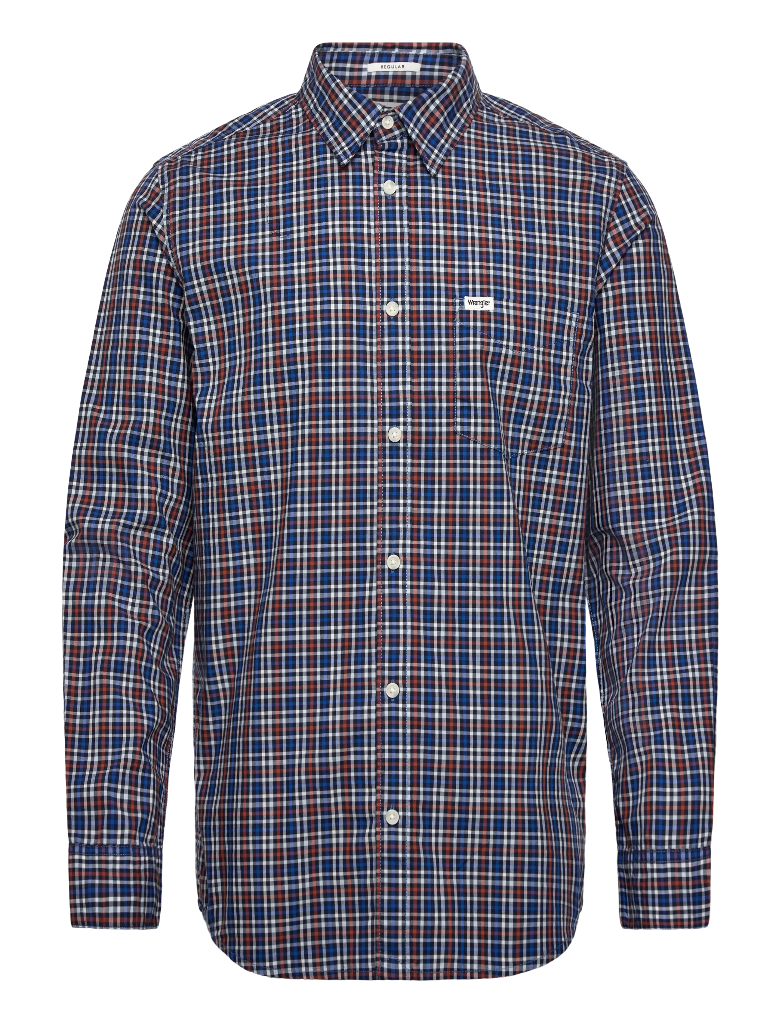 Wrangler 1 PKT POPLIN SHIRT - Hemden - DARK BLUE / blue