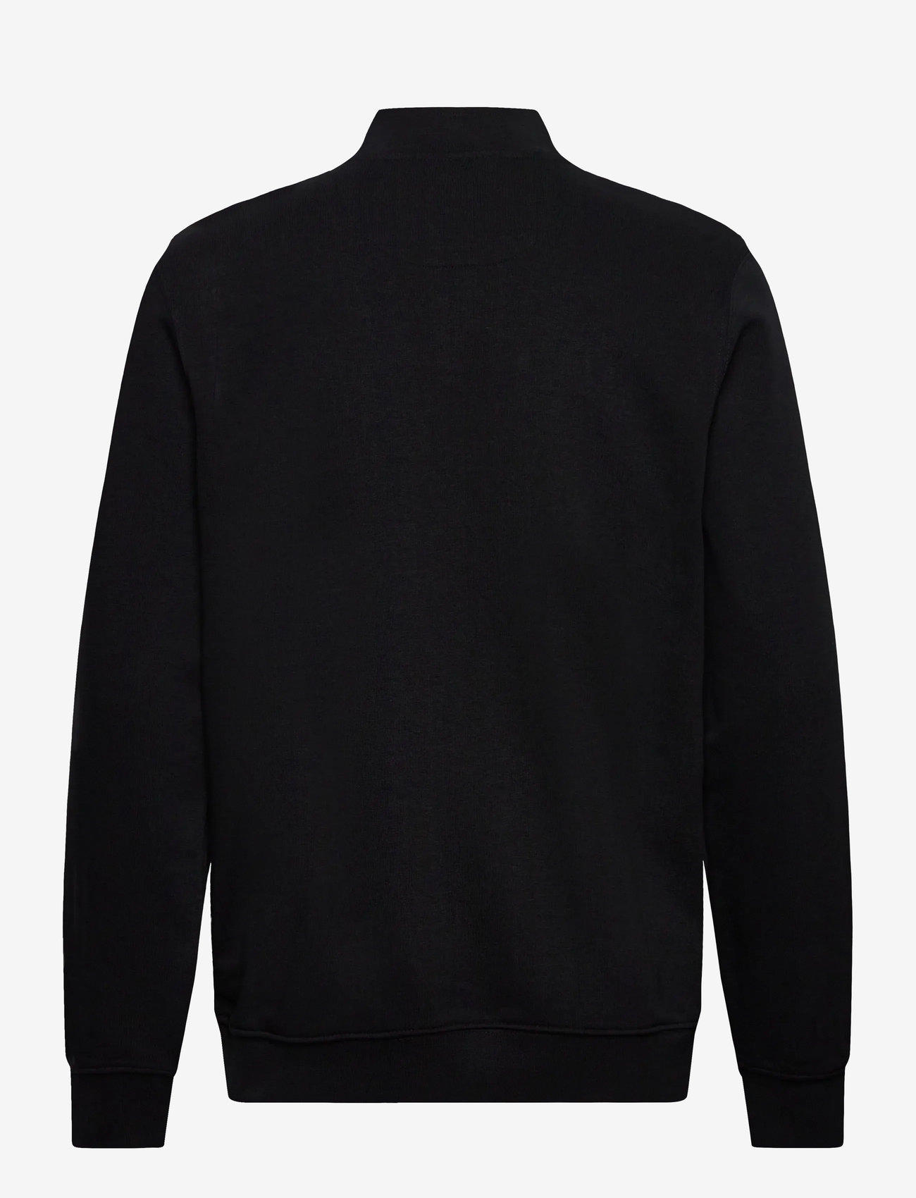Wrangler - FUNNEL NECK ZIP - sweatshirts - black - 1