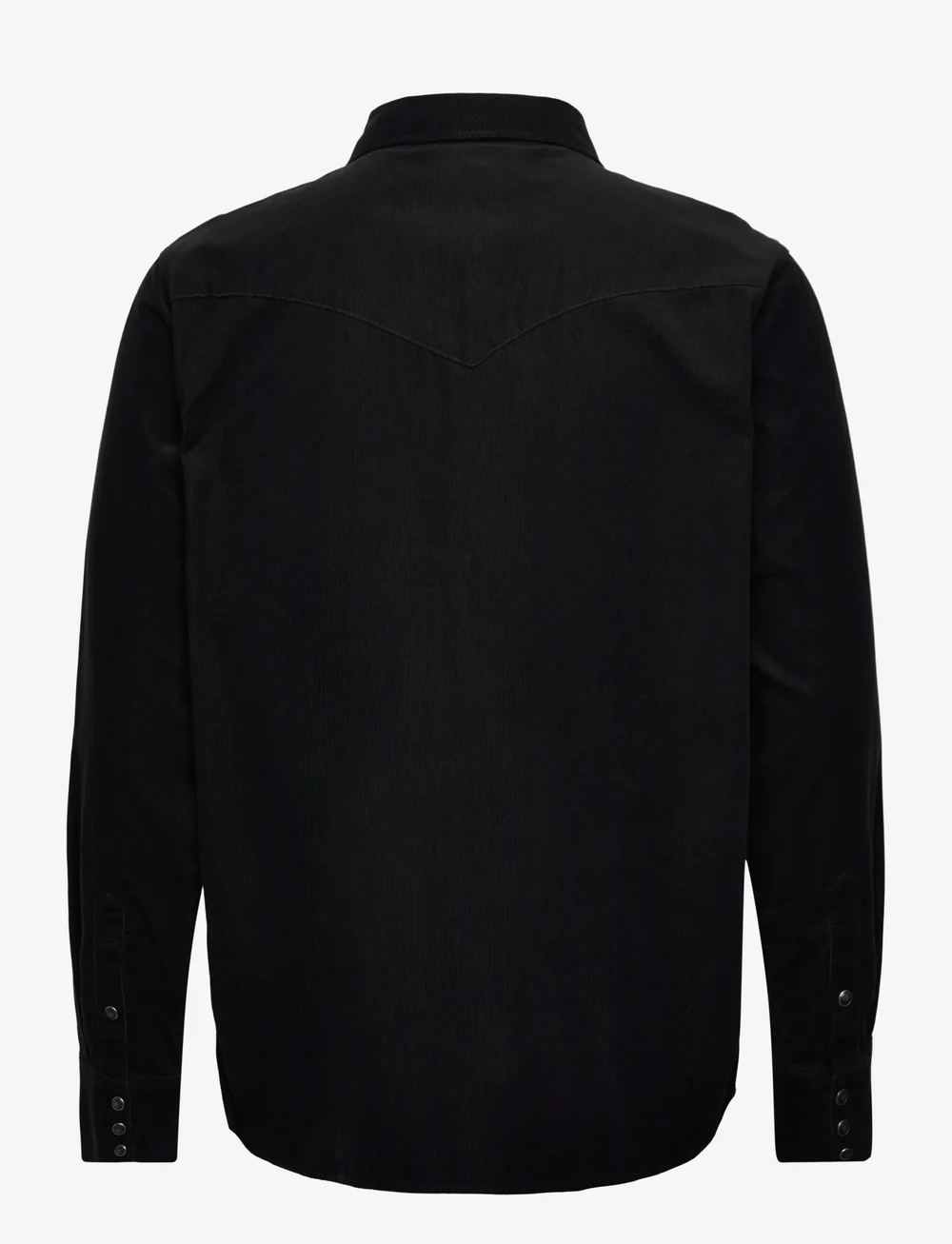 Wrangler - WESTERN CORD SHIRT - manchesterskjortor - black - 2