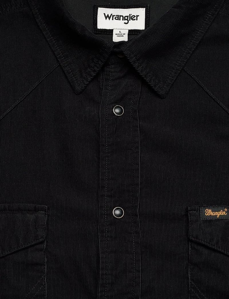 Wrangler WESTERN - Camicia - black authentic/nero Wrangler WESTERN - Camicia - black authentic/nero