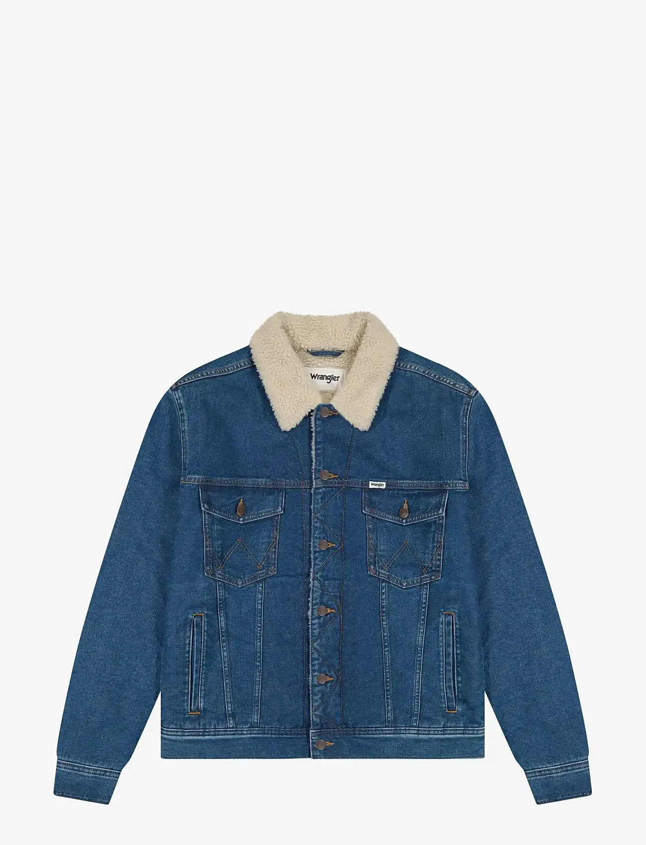 Wrangler Sherpa Classic Jacket – gefütterte denimjacken