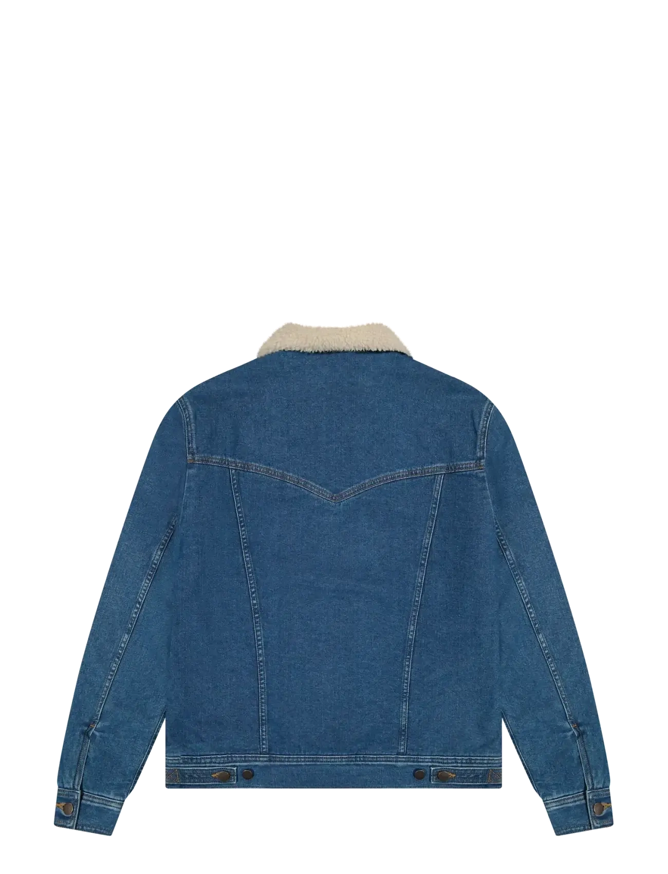 Wrangler - SHERPA CLASSIC JACKET - spring jackets - mid stone - 2