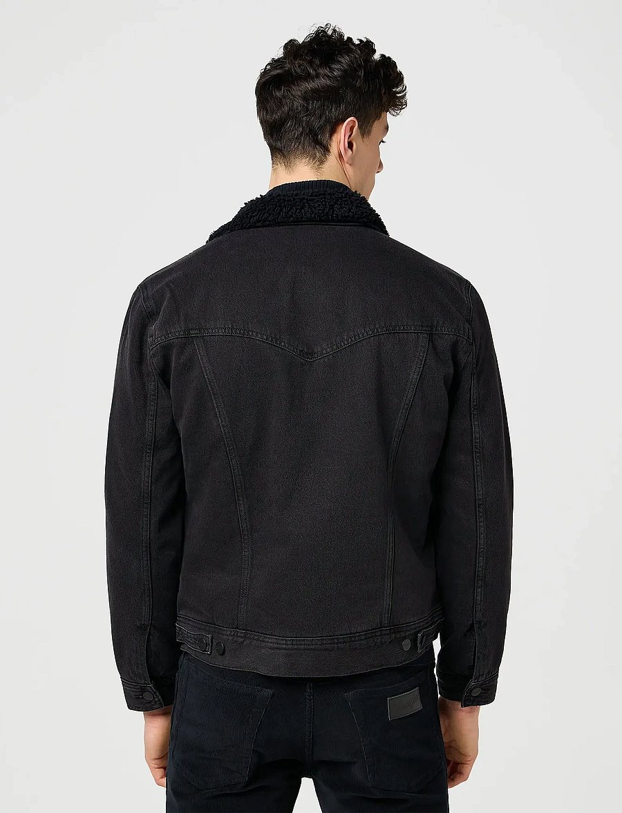 Wrangler - SHERPA CLASSIC JACKET - vestes de printemps - orion - 3