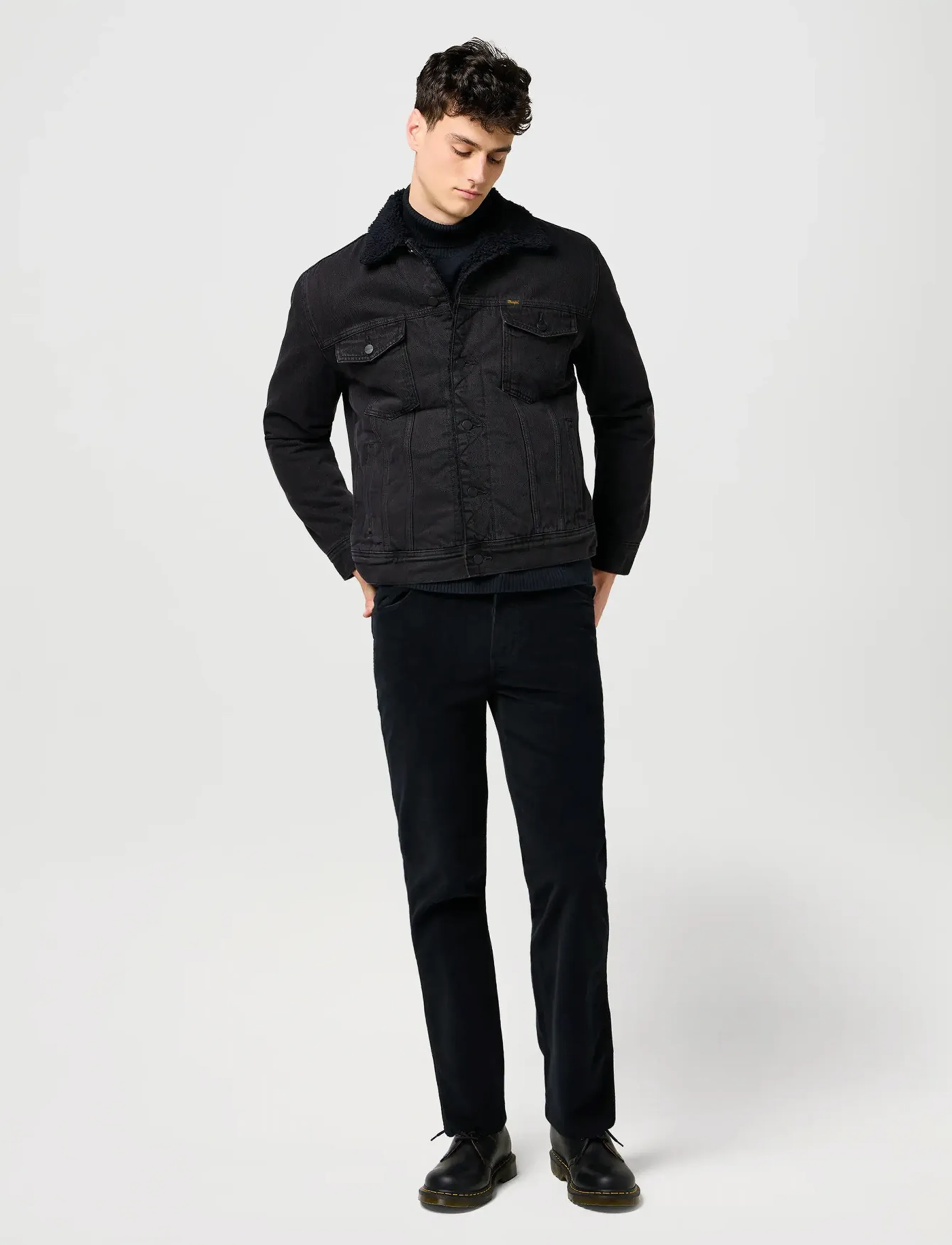Wrangler - SHERPA CLASSIC JACKET - vårjackor - orion - 4