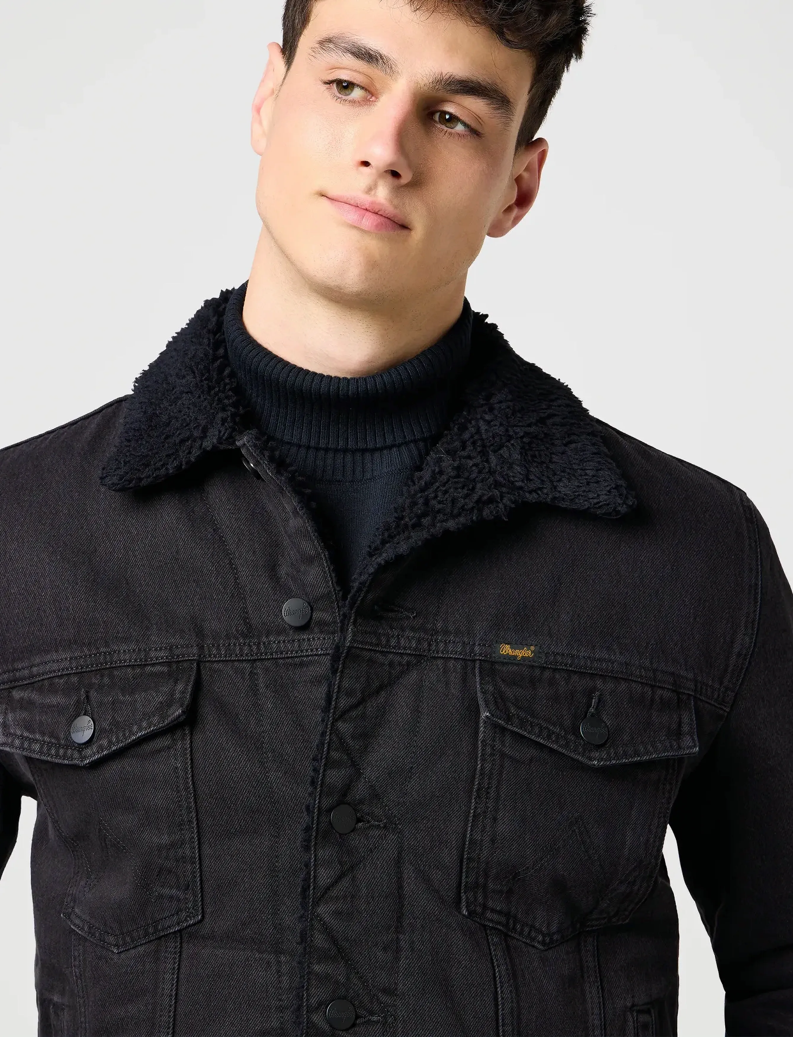 Wrangler - SHERPA CLASSIC JACKET - vårjackor - orion - 5