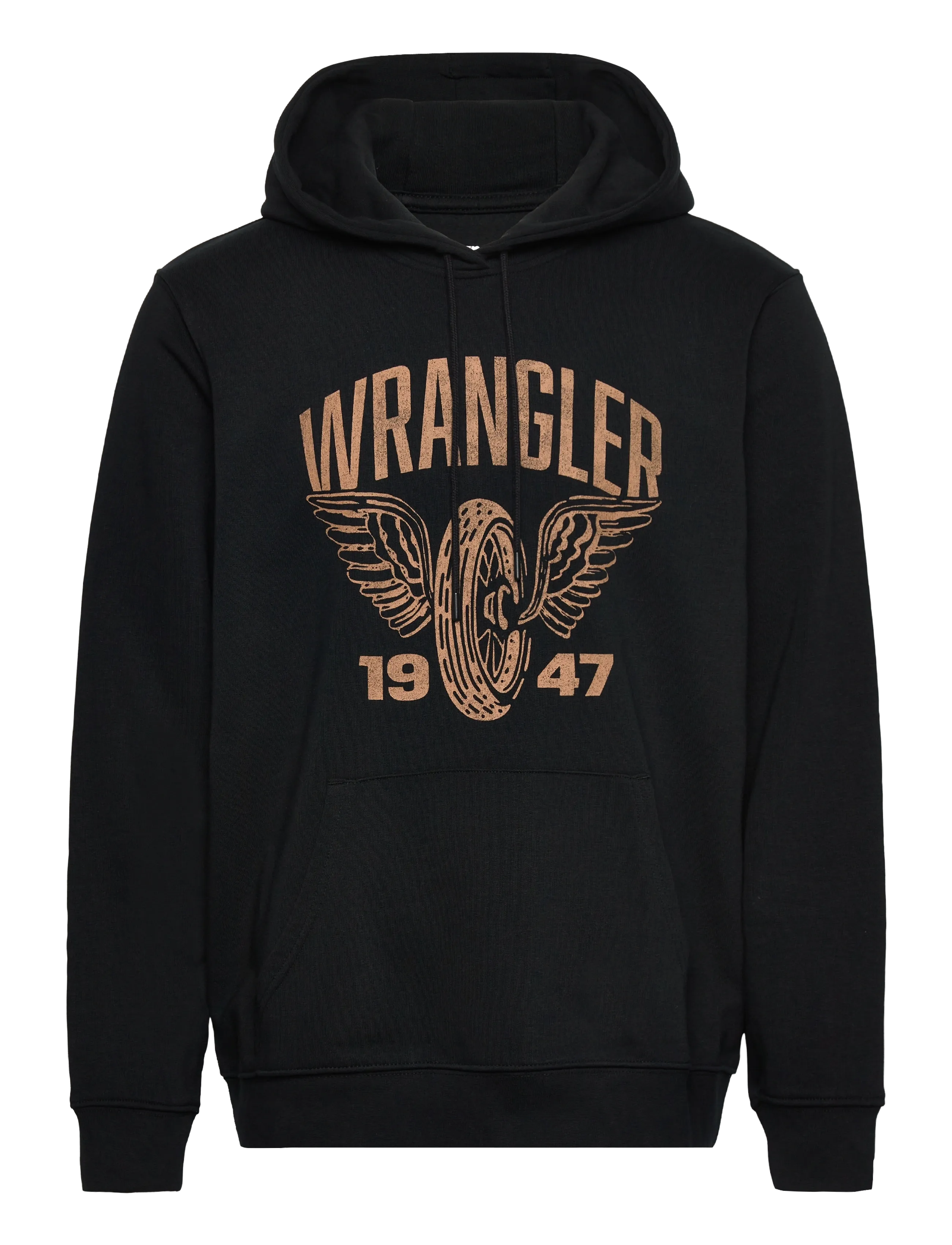 Wrangler AMERICANA HOODIE - Sweatshirts & hættetrøjer - BLACK / black