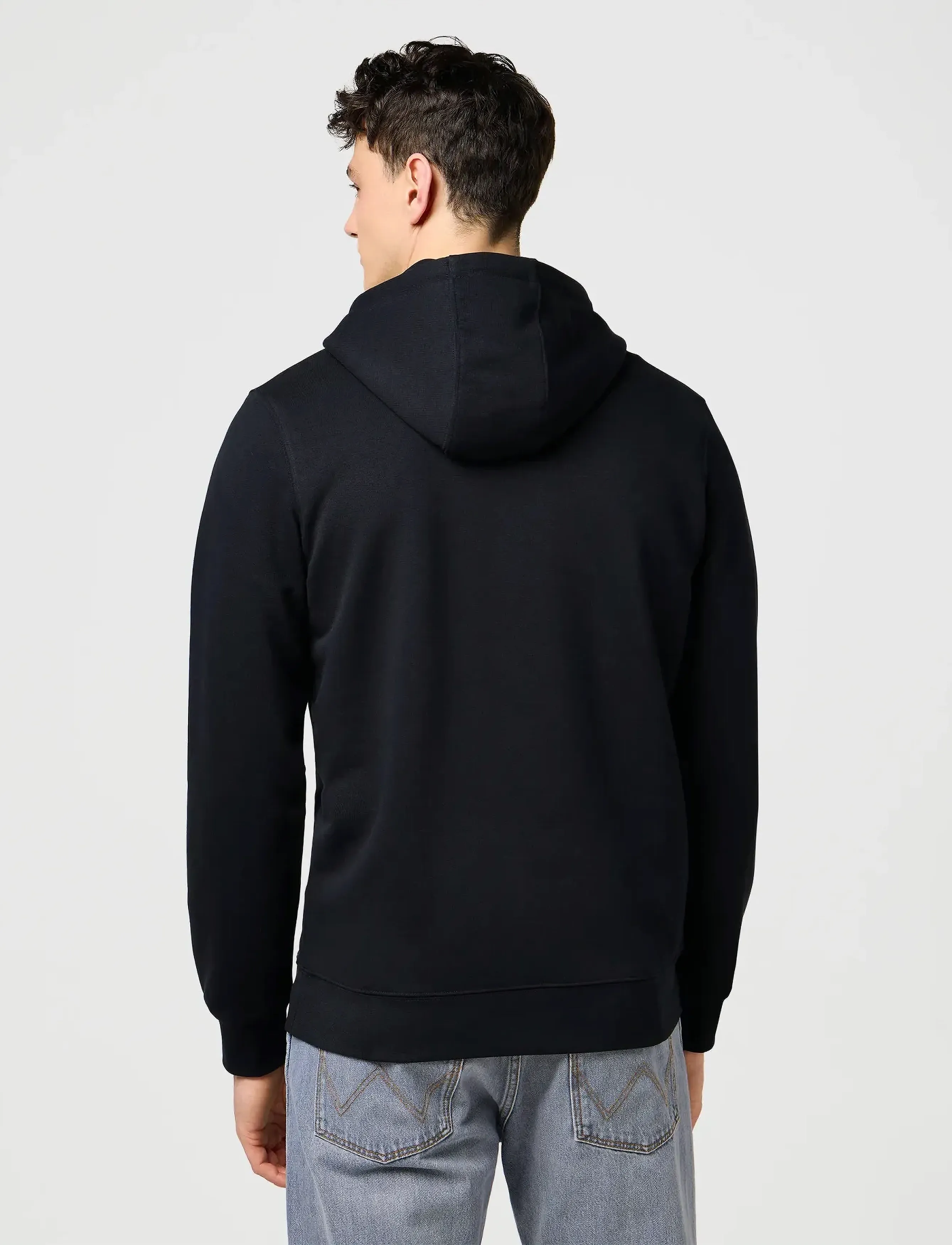 Wrangler - AMERICANA HOODIE - kapuutsiga dressipluusid - black - 3