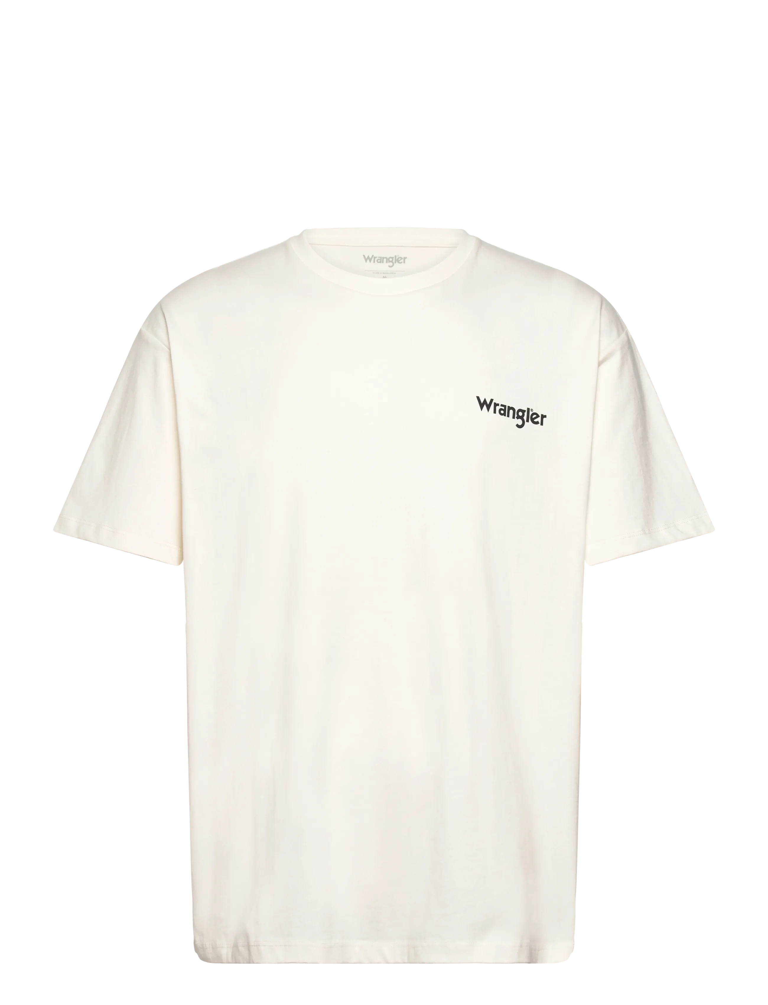 Wrangler VINTAGE TEE - Wrangler - BIRCH / cream